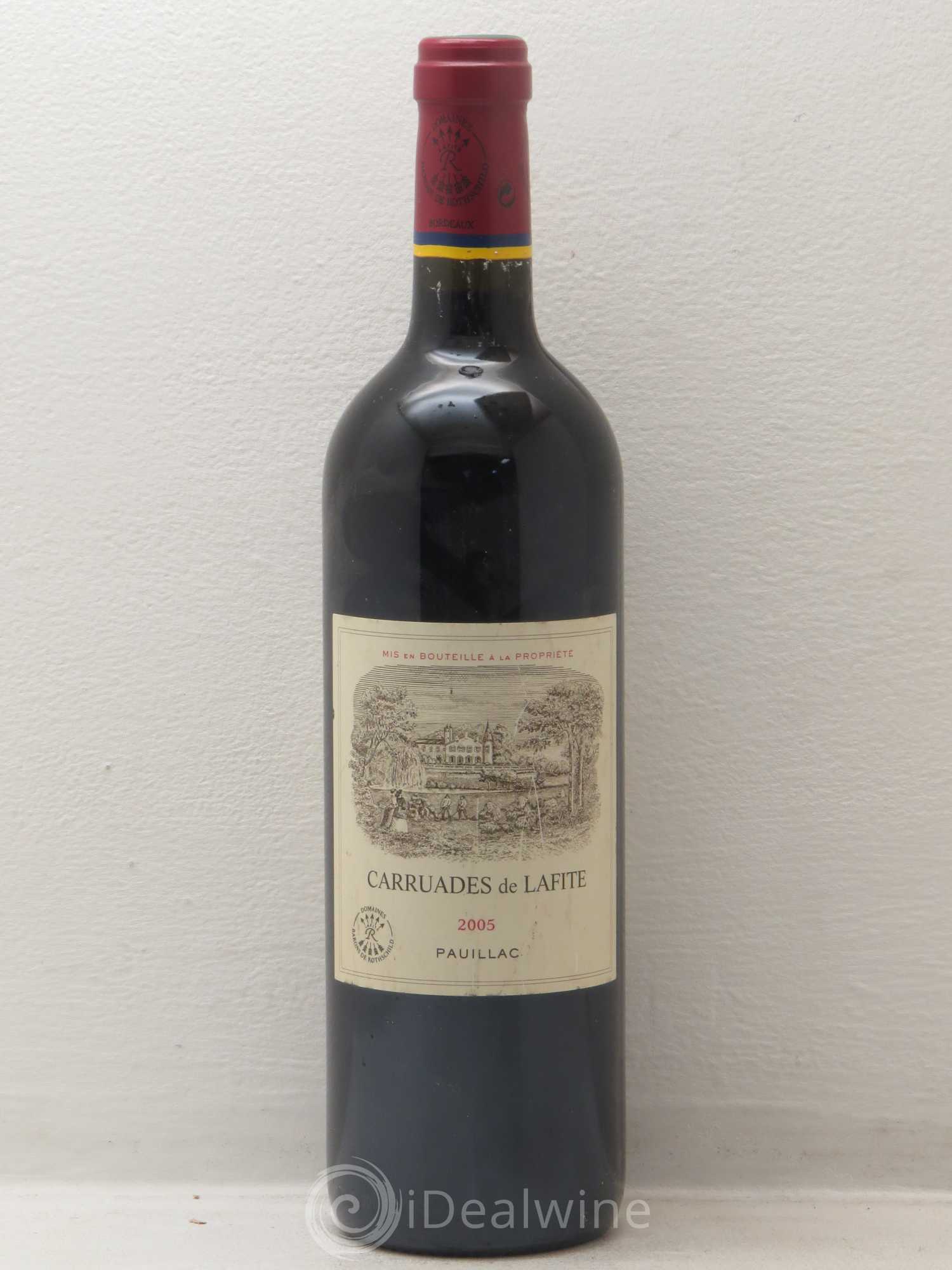 Carruades de Lafite Rothschild Second Vin 2005 - Lot de 1 bouteille - 0