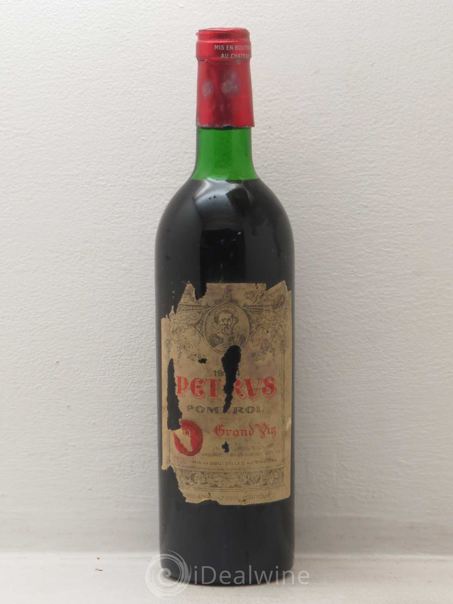 Petrus 1974 - Lot de 1 bouteille - 0