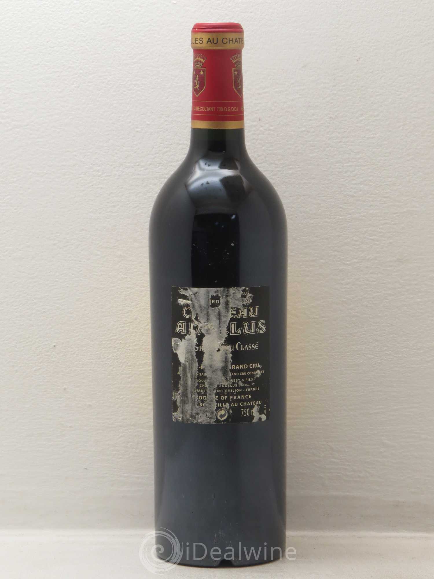 Château Angélus 1er Grand Cru Classé A 2003 - Lot de 1 bouteille - 1