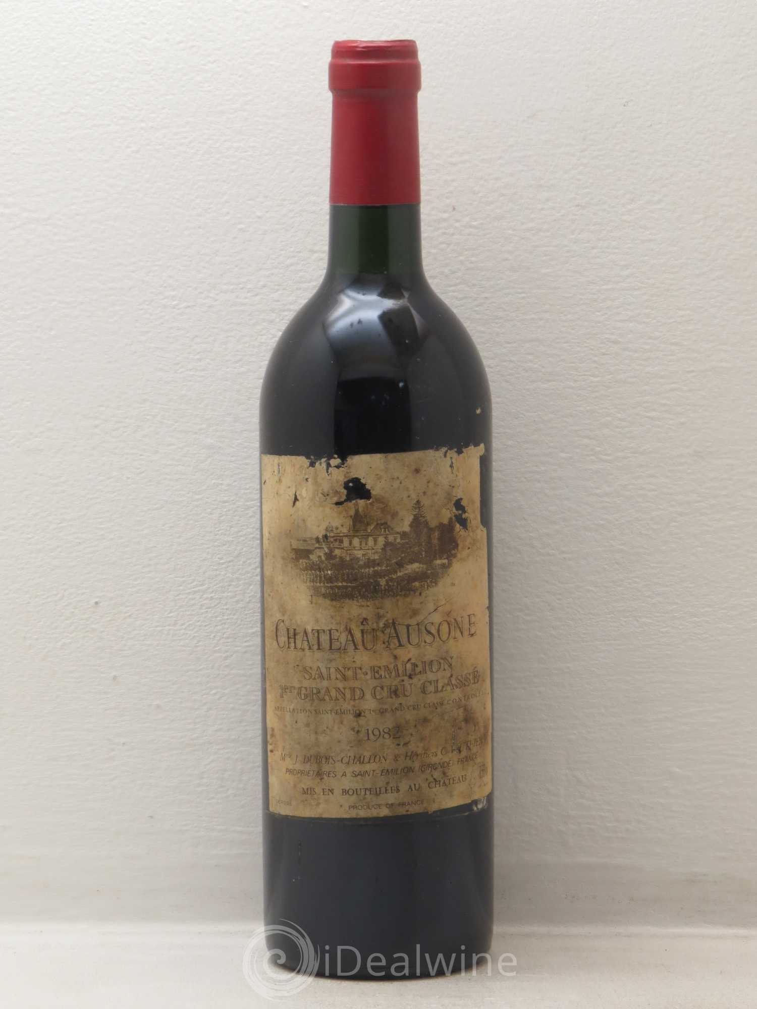 Château Ausone 1er Grand Cru Classé A 1982 - Lot de 1 bouteille - 0