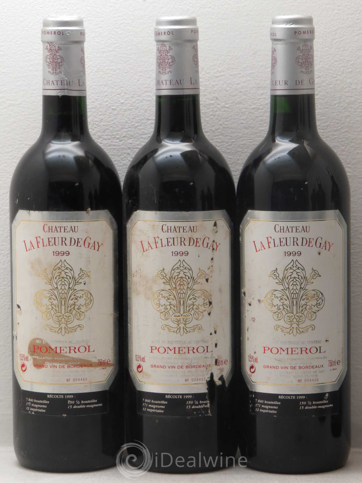 Château la Fleur de Gay 1999 - Lot de 6 bouteilles - 1