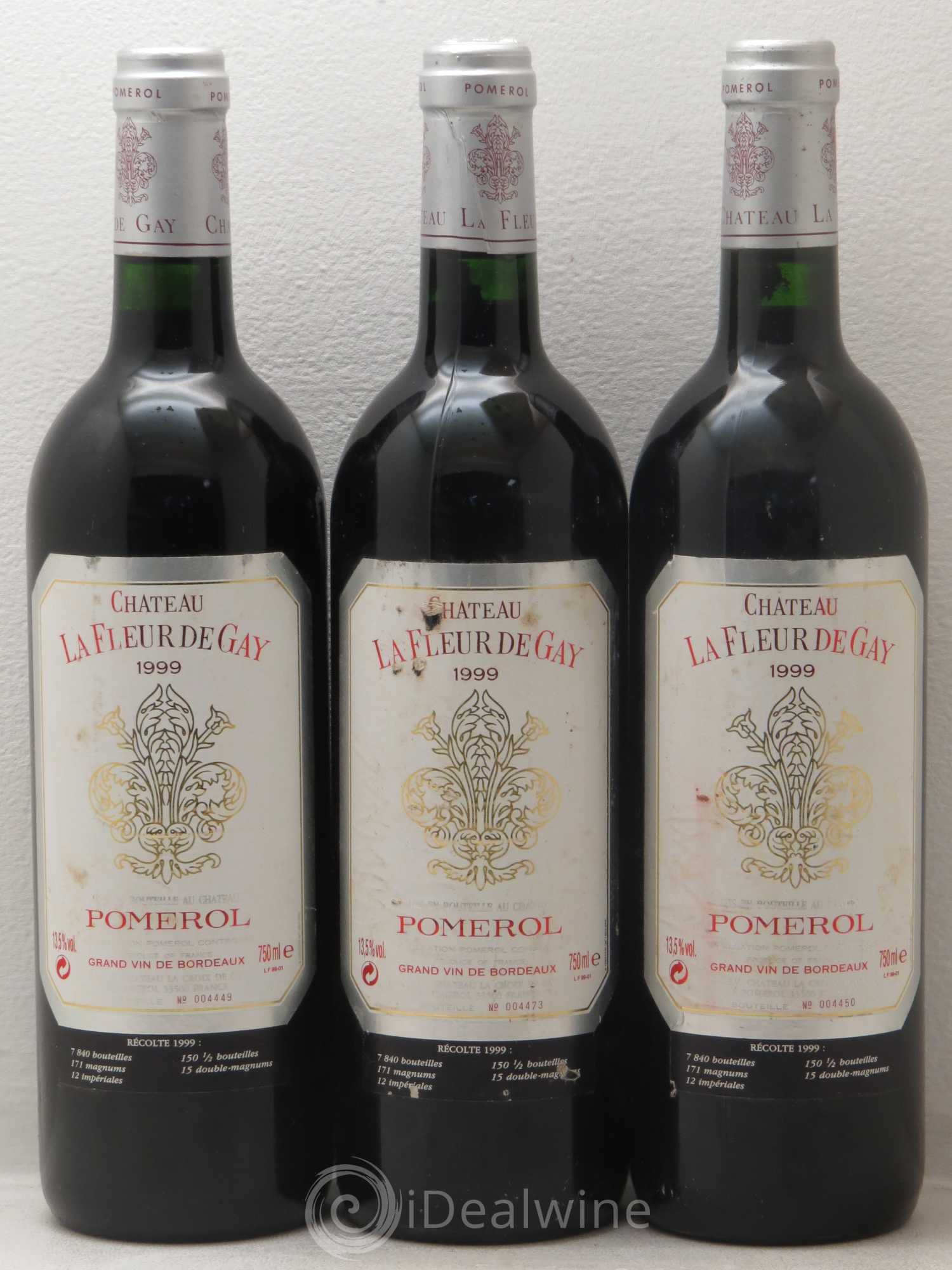 Château la Fleur de Gay 1999 - Lot de 6 bouteilles - 2