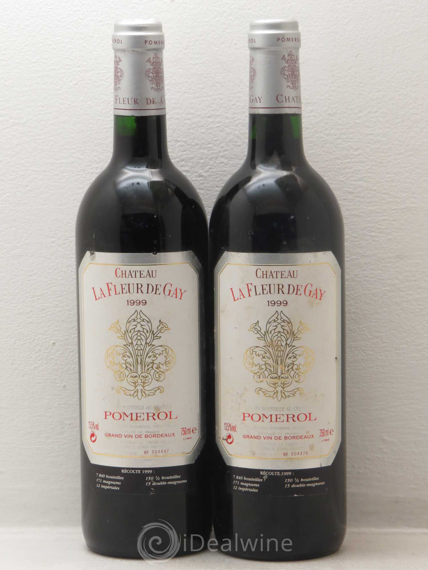 Château la Fleur de Gay 1999 - Lot de 2 bouteilles - 0
