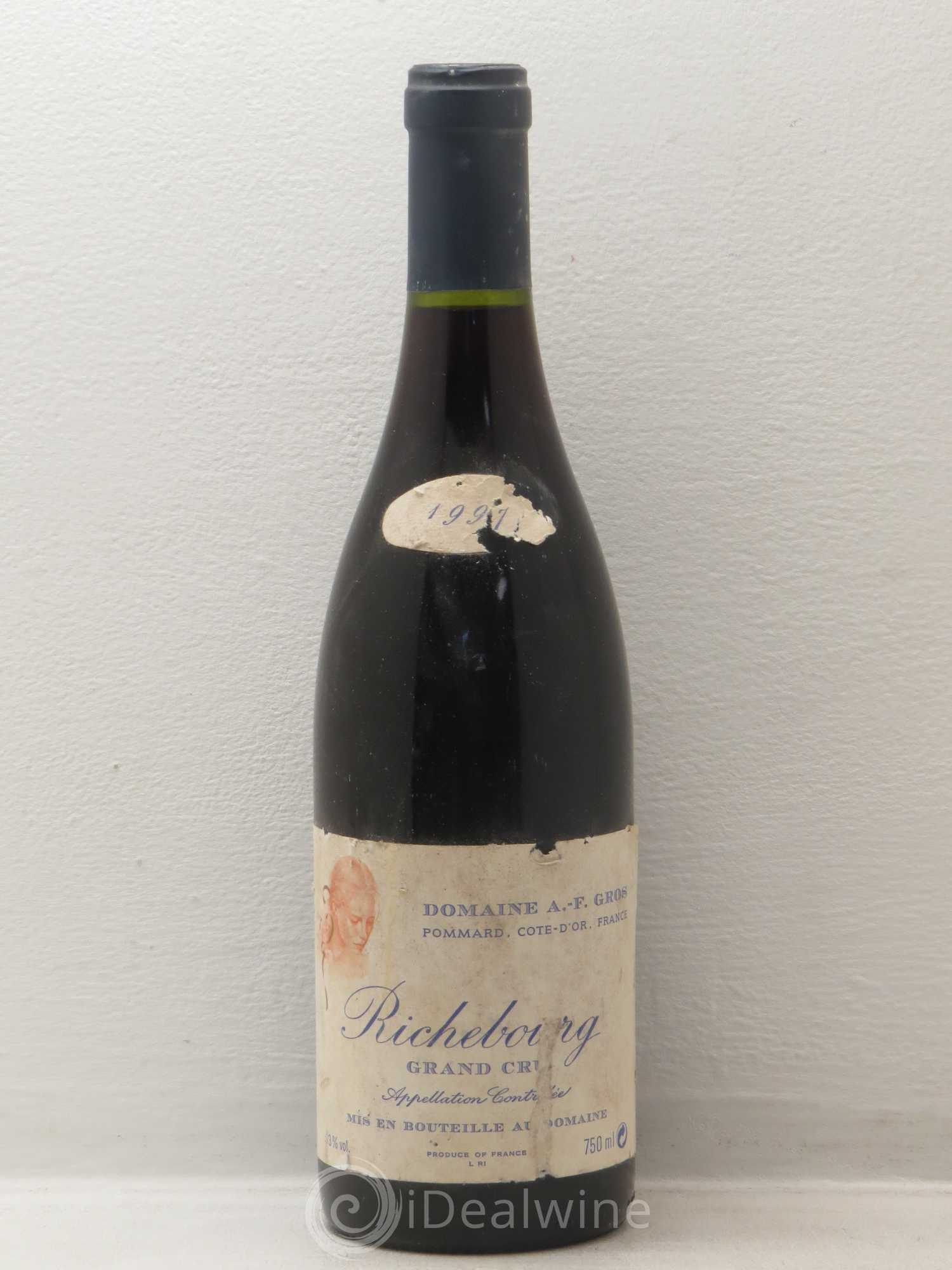 Richebourg Grand Cru A.-F. Gros 1997 - Lot de 1 bouteille - 0