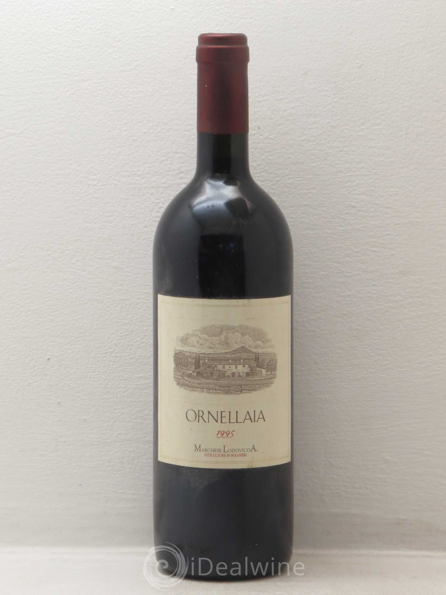 Bolgheri DOC Superiore Ornellaia Tenuta Dell'Ornellaia - Frescobaldi 1995 - Lot de 1 bouteille - 0