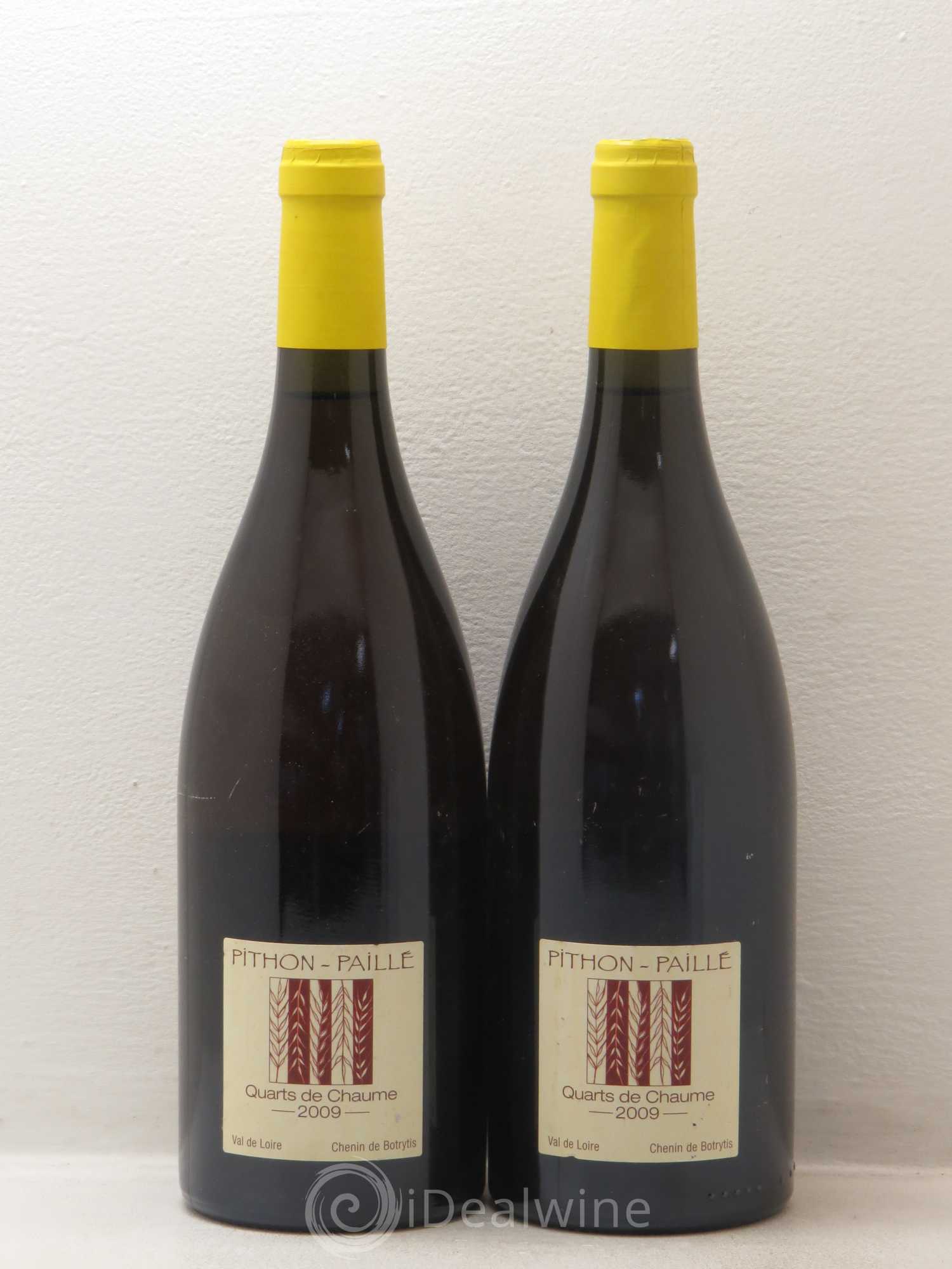 Quarts de Chaume Domaine de Pithon Paille (sans prix de réserve) 2009 - Lotto di 2 bottiglie - 0