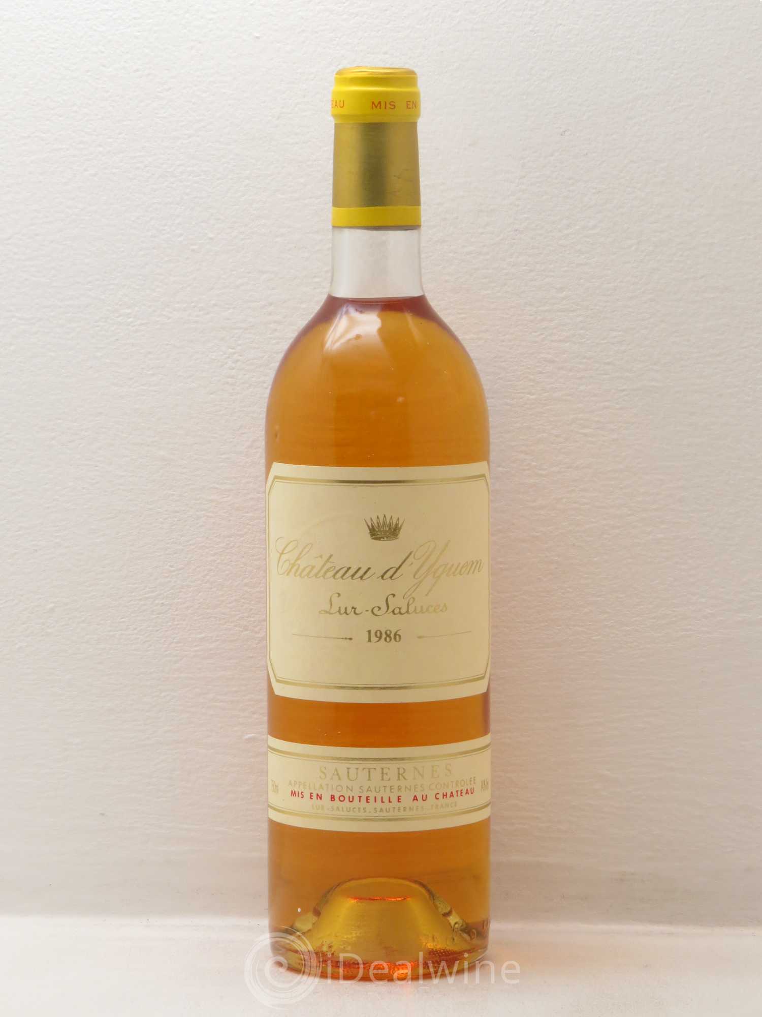 Château d' Yquem 1er Cru Classé Supérieur 1986 - Lotto di 1 bottiglia - 0