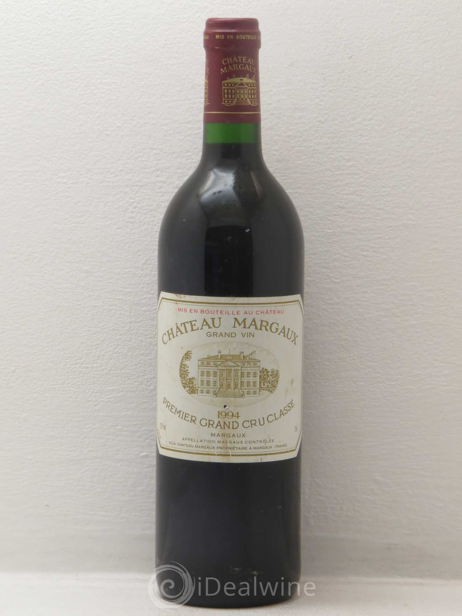 Château Margaux 1er Grand Cru Classé 1994 - Lot de 1 bouteille - 0