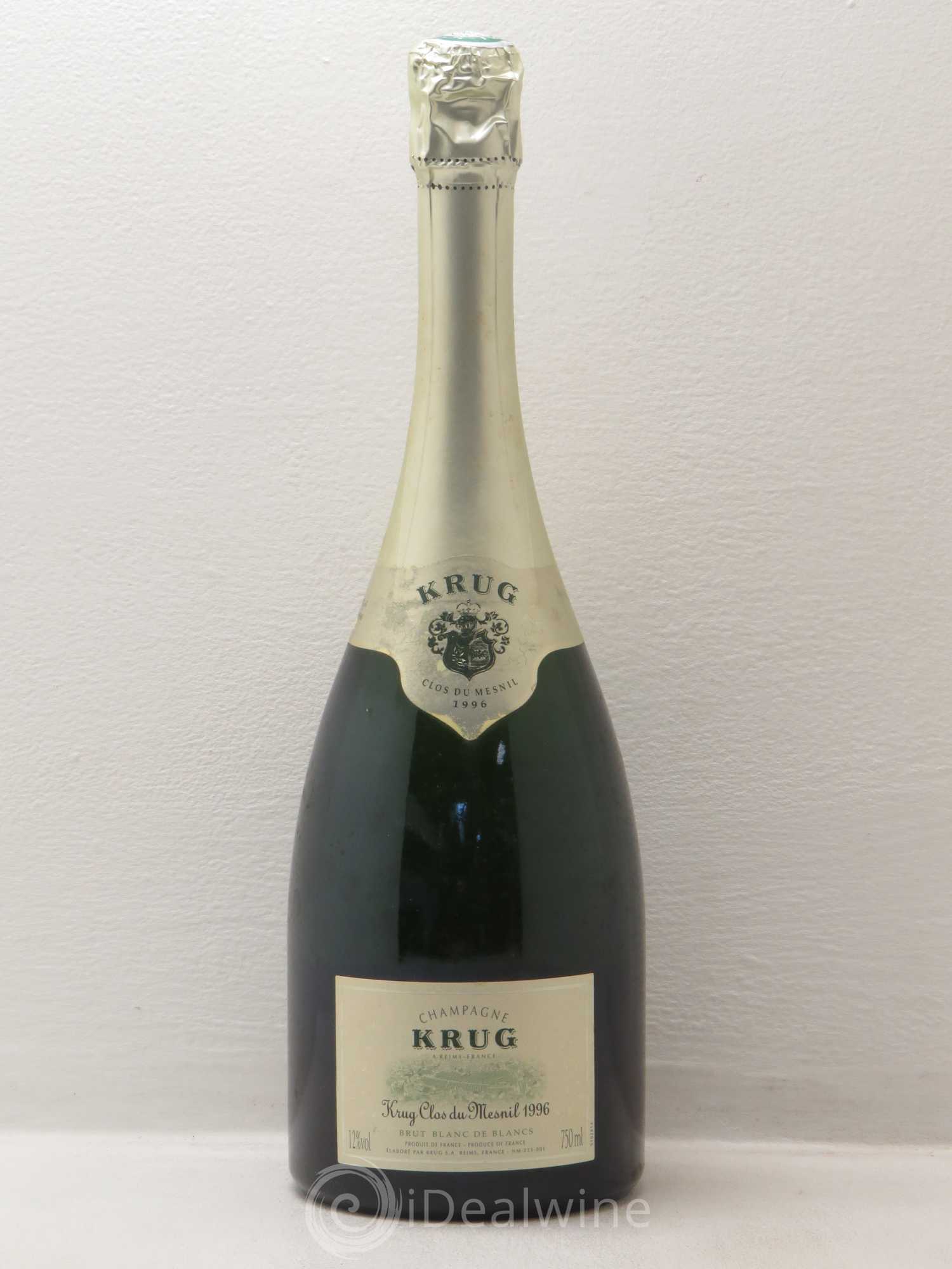 Clos du Mesnil Krug 1996 - Lot de 1 bouteille - 0