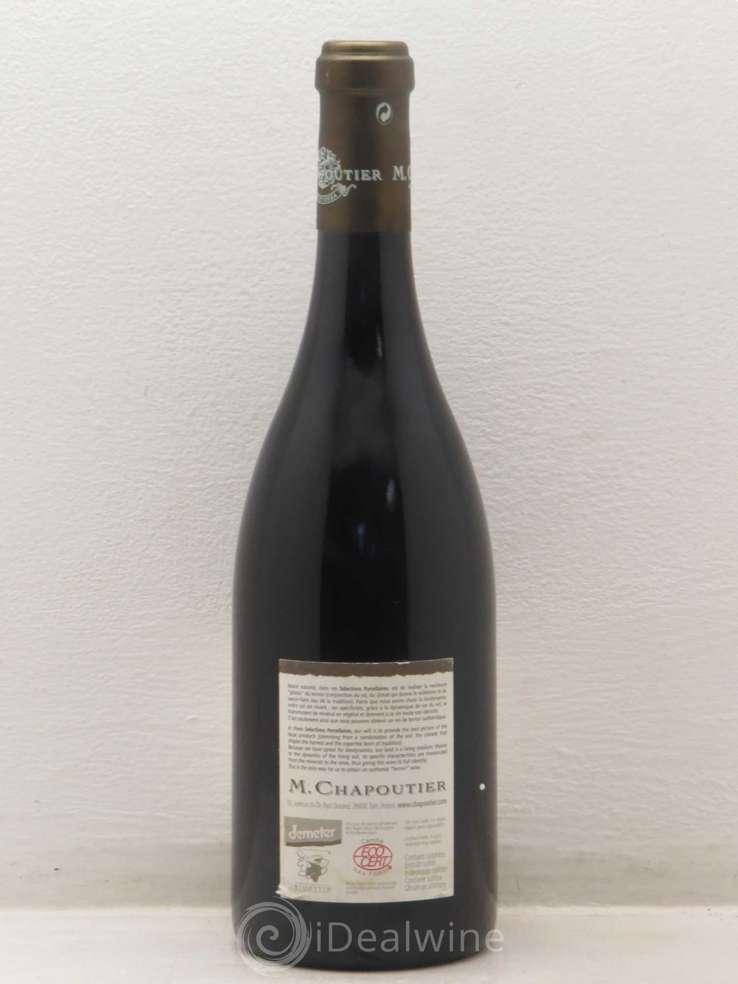 Hermitage Ermitage l'Ermite Chapoutier Cuvée Parcellaire 2003 - Lot de 1 bouteille - 1