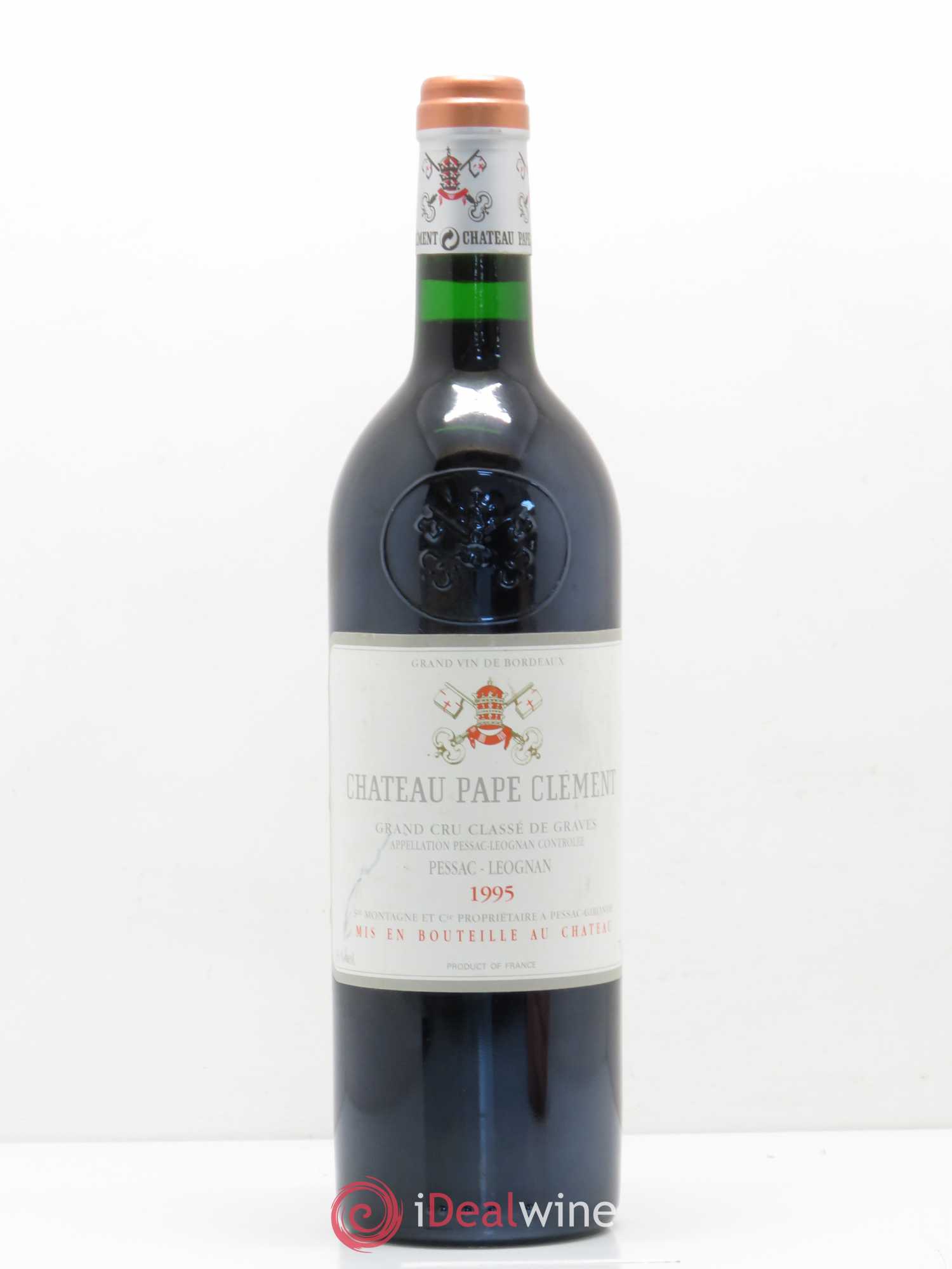 Château Pape Clément Cru Classé de Graves 1995 - Lot de 1 bouteille - 0