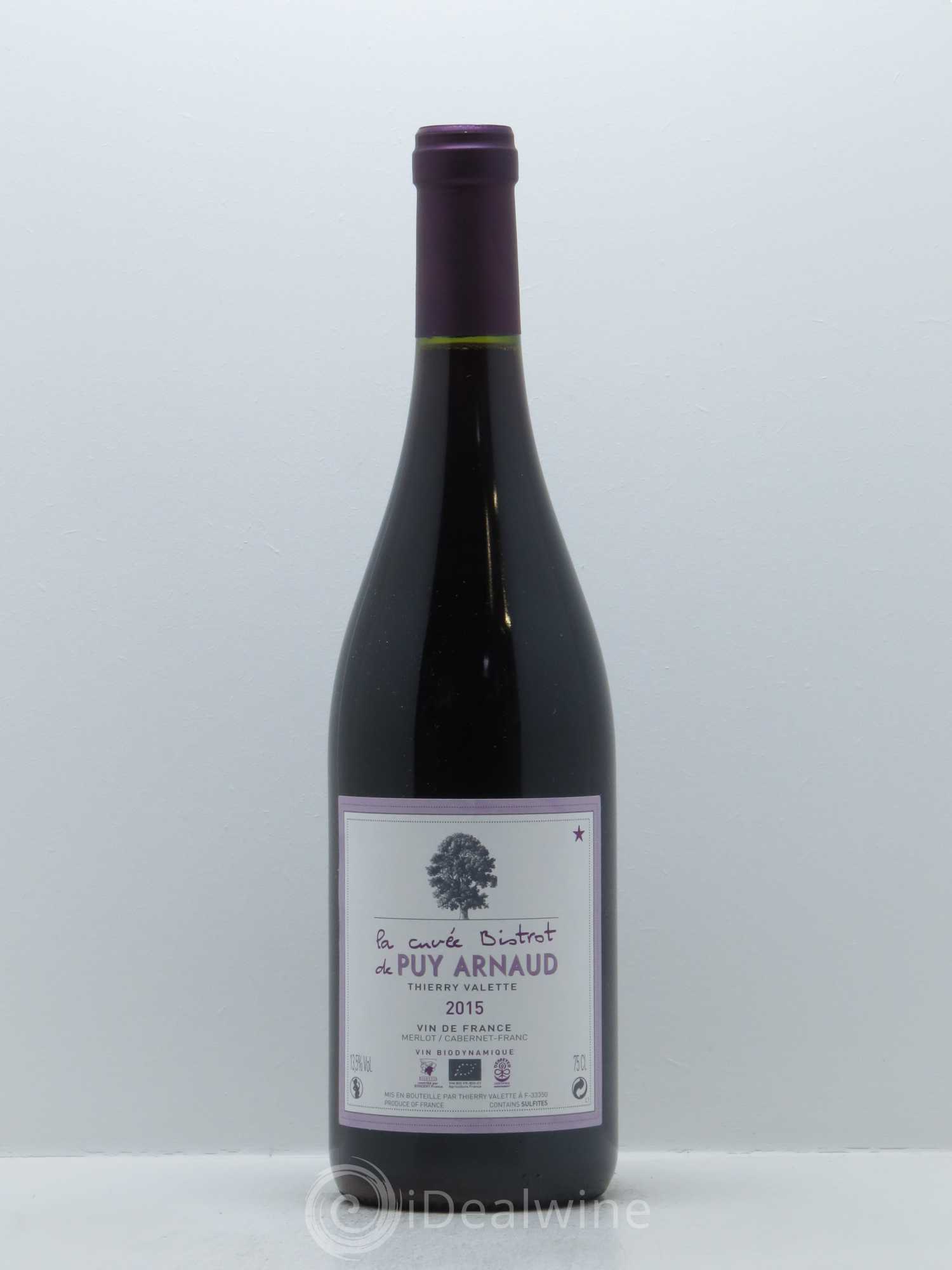 Clos Puy Arnaud Cuvée Bistrot 2015 - Lot de 1 bouteille - 0