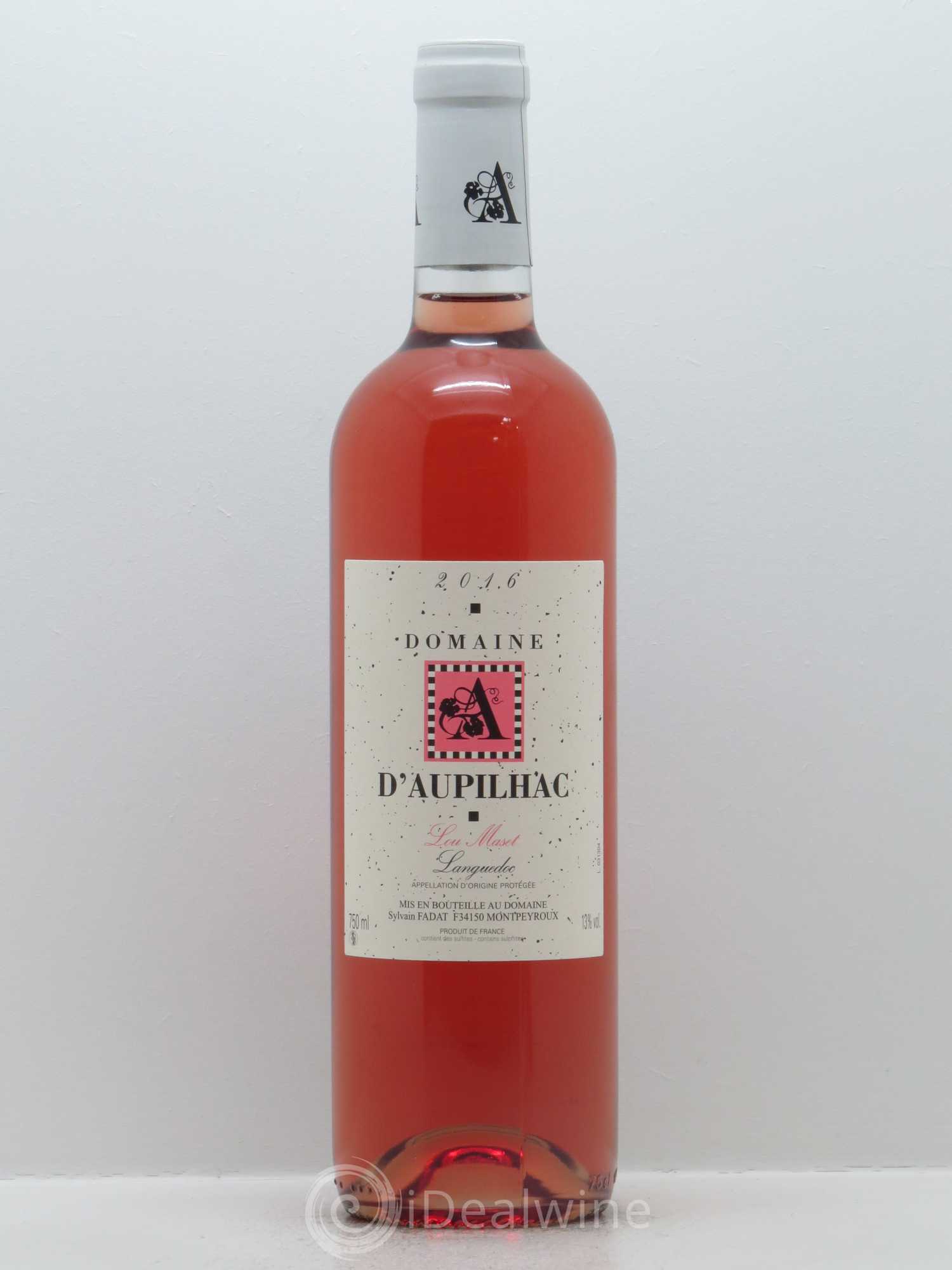 Coteaux du Languedoc Aupilhac (Domaine d') Lou Maset Sylvain Fadat 2016 - Lot de 1 bouteille - 0