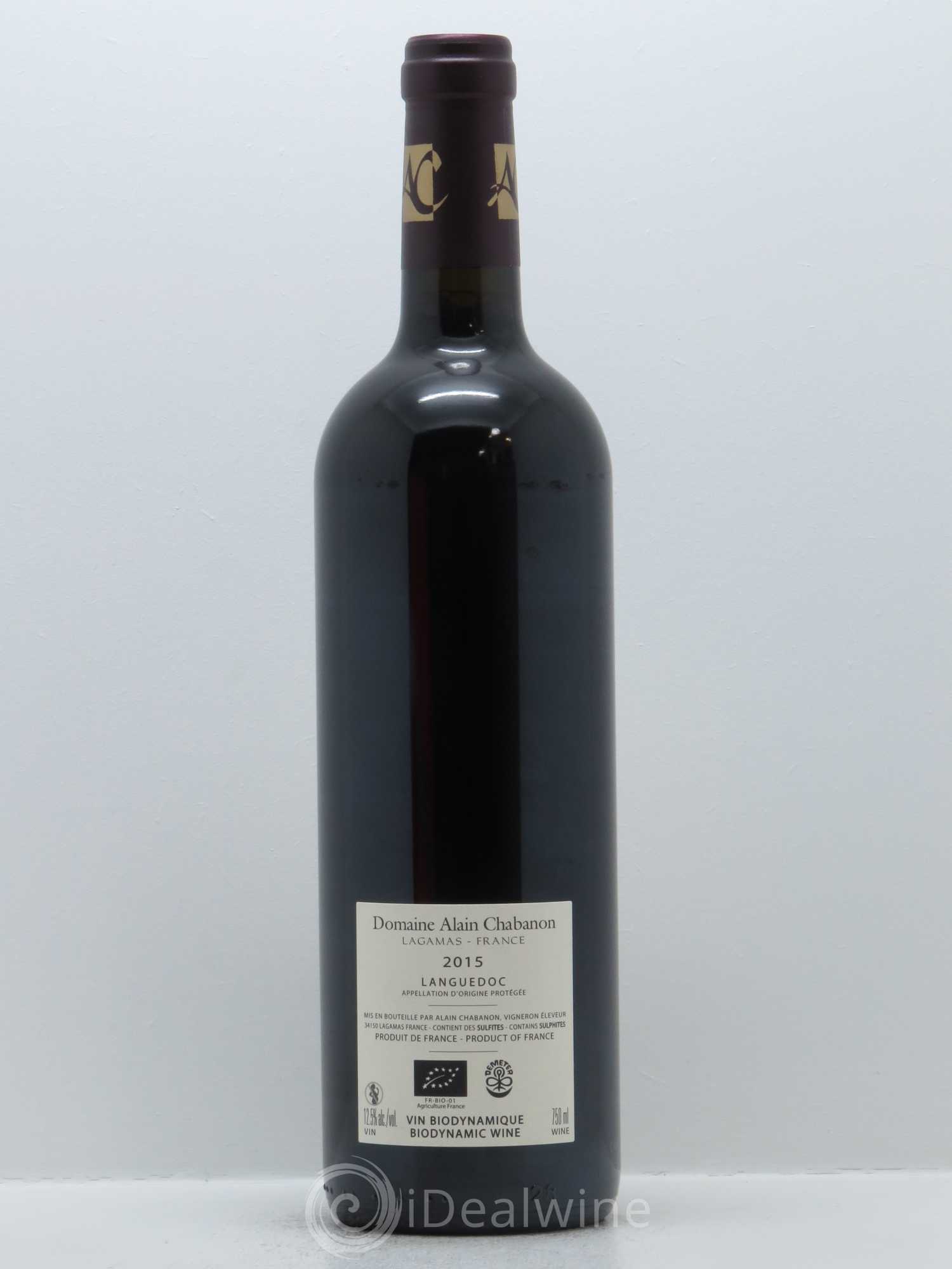 Terrasse du Larzac (anciennement Coteaux du Languedoc) Campredon Alain Chabanon (Domaine) 2015 - Lot de 1 bouteille - 1