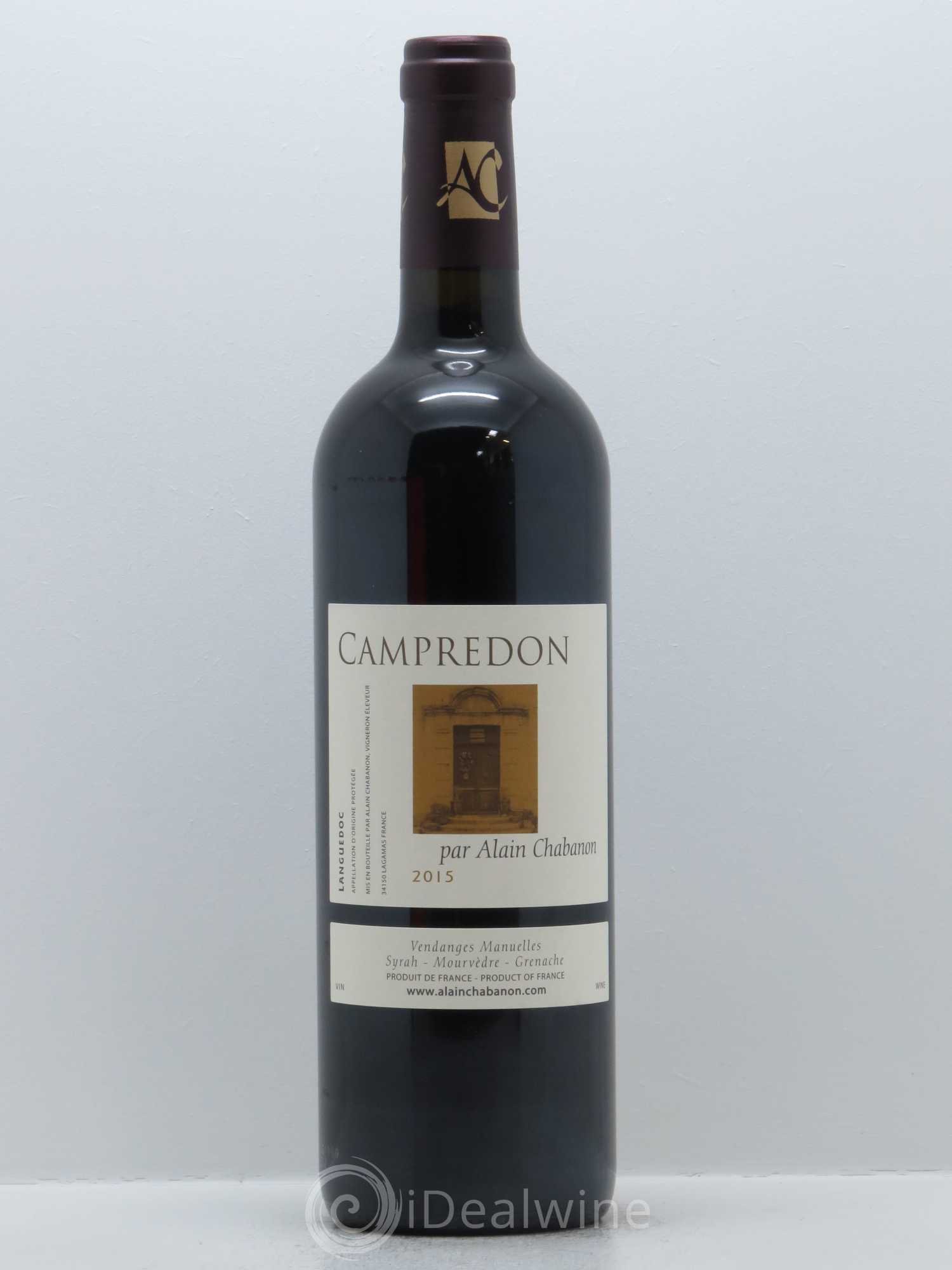 Terrasse du Larzac (anciennement Coteaux du Languedoc) Campredon Alain Chabanon (Domaine) 2015 - Lot de 1 bouteille - 0