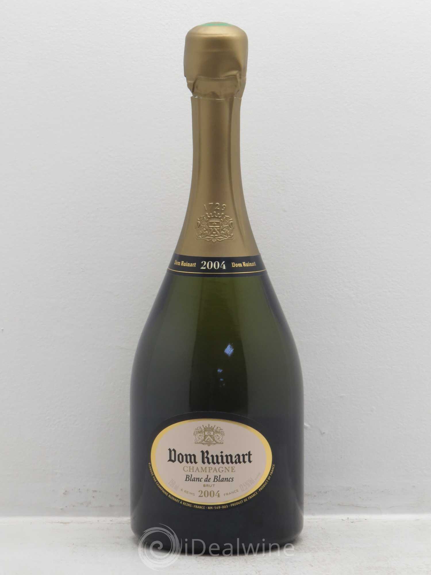 Dom Ruinart Brut Ruinart 2004 - Lot de 1 bouteille - 0