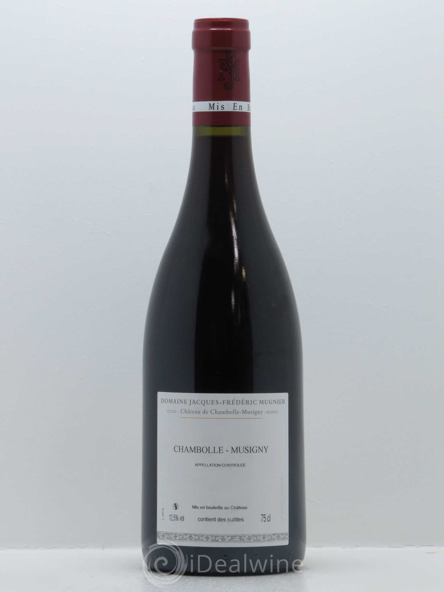 Chambolle-Musigny Jacques-Frédéric Mugnier 2014 - Lot de 1 bouteille - 1