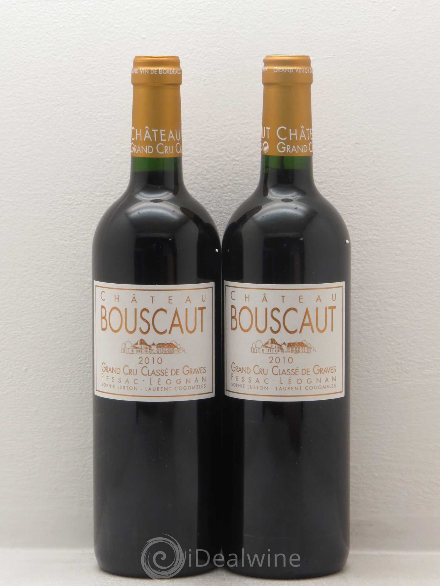 Château Bouscaut Cru Classé de Graves 2010 - Lot de 4 bouteilles - 1