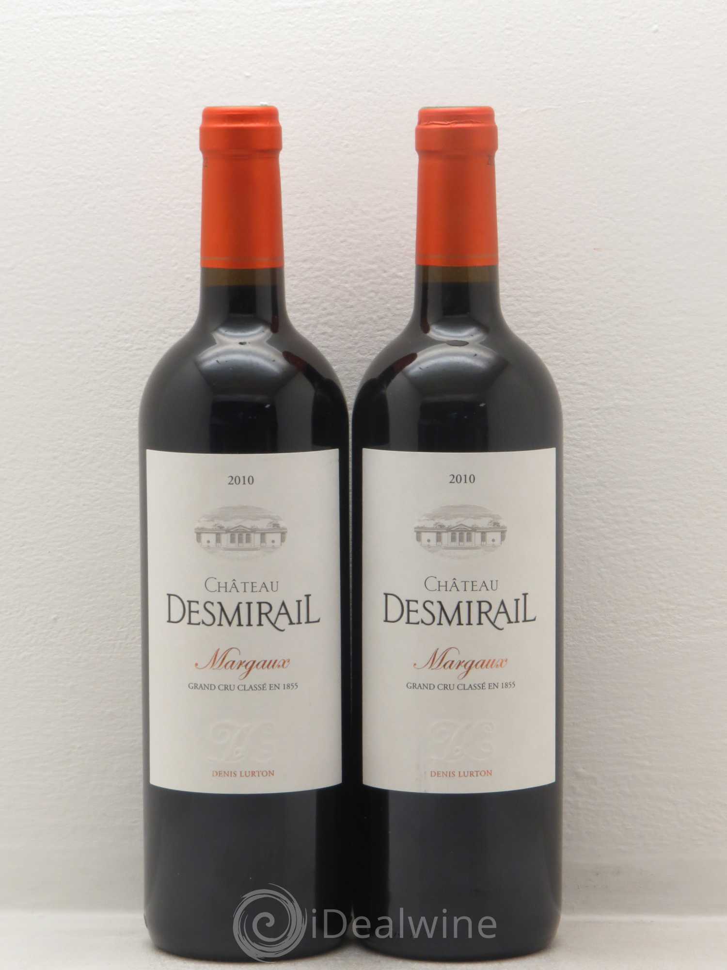Château Desmirail 3ème Grand Cru Classé 2010 - Lot de 2 bouteilles - 0