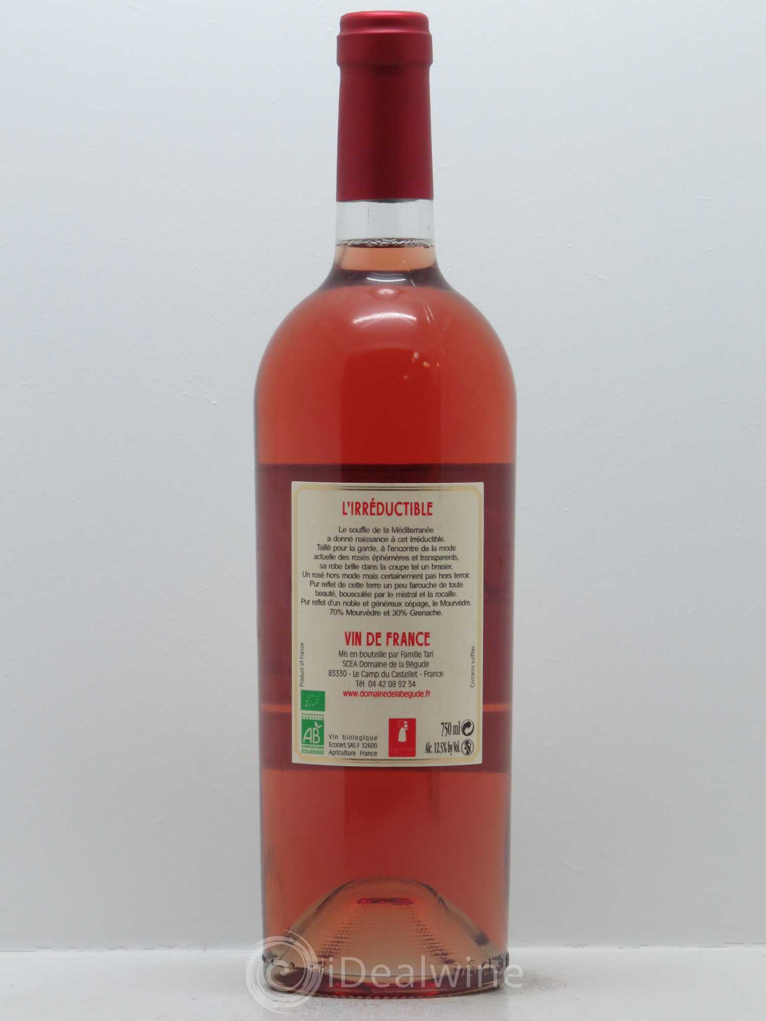 Bandol La Bégude L'Irréductible 2014 - Lot de 1 bouteille - 1