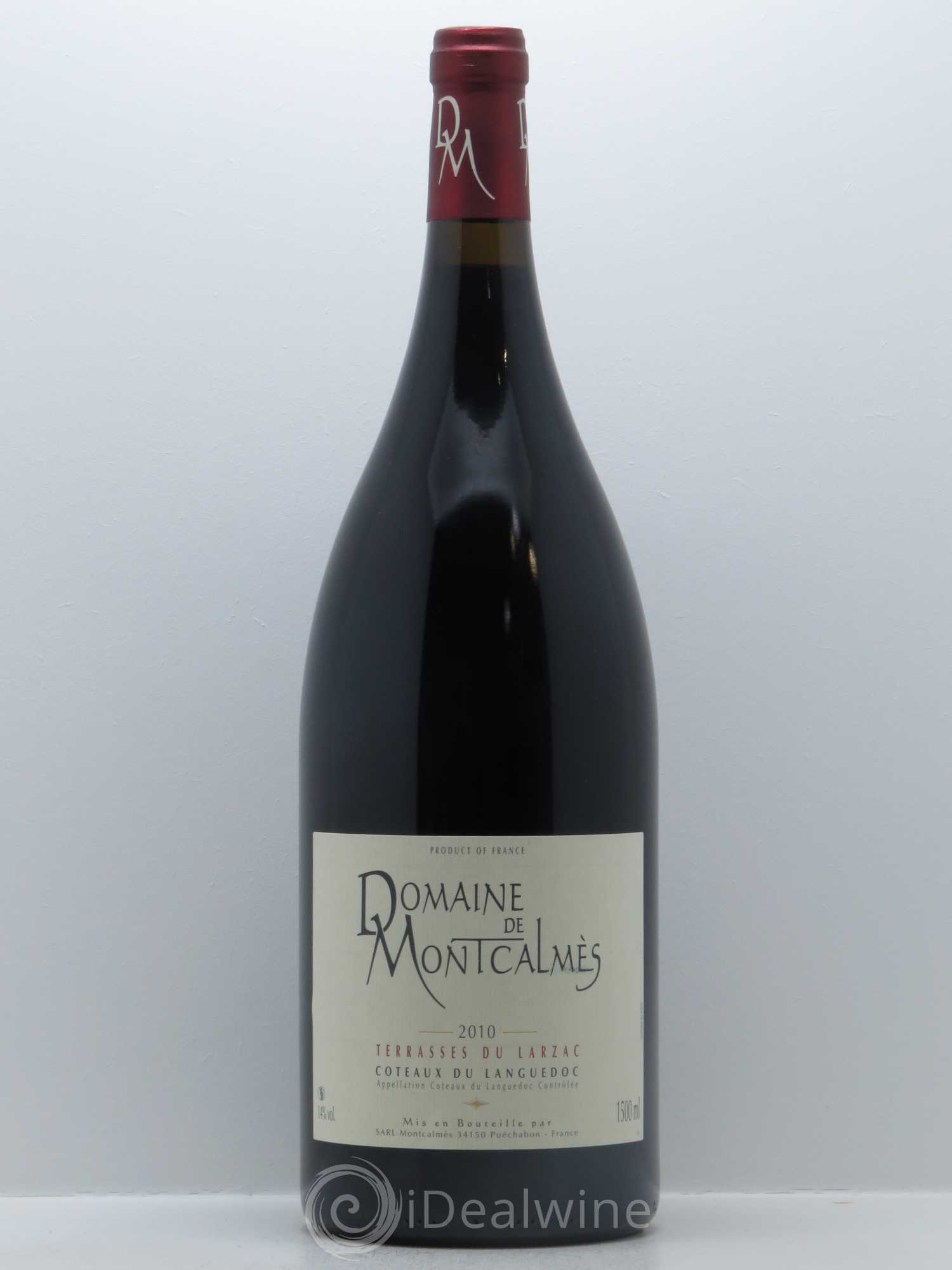 Terrasses du Larzac Domaine de Montcalmès Frédéric Pourtalié 2010 - Lot de 1 magnum - 0