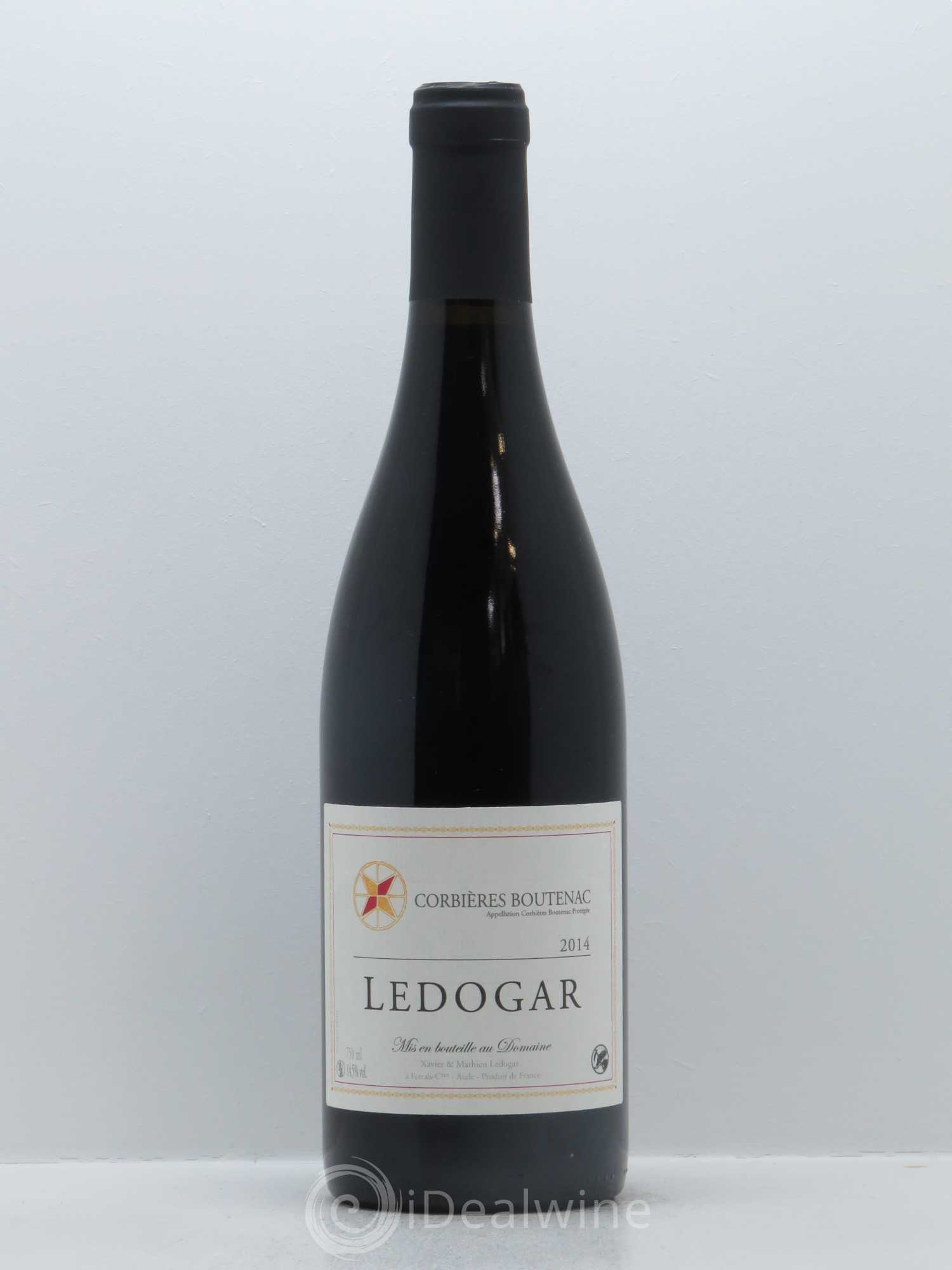 Corbières Boutenac Domaine Ledogar Lédogar Xavier et Mathieu Ledogar 2014 - Lot de 1 bouteille - 0