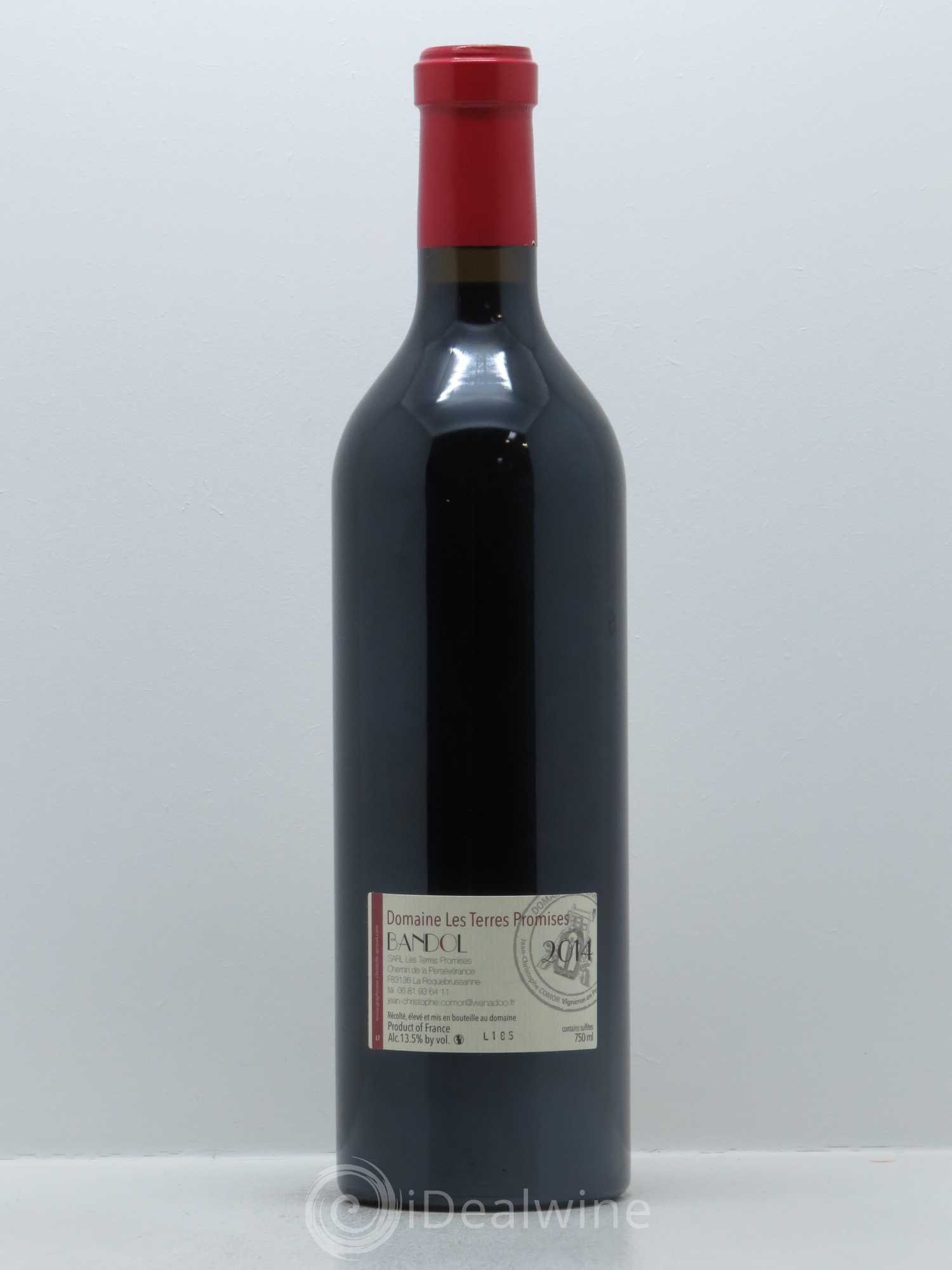 Bandol L'Amourvèdre Les Terres Promises 2014 - Lot de 1 bouteille - 1