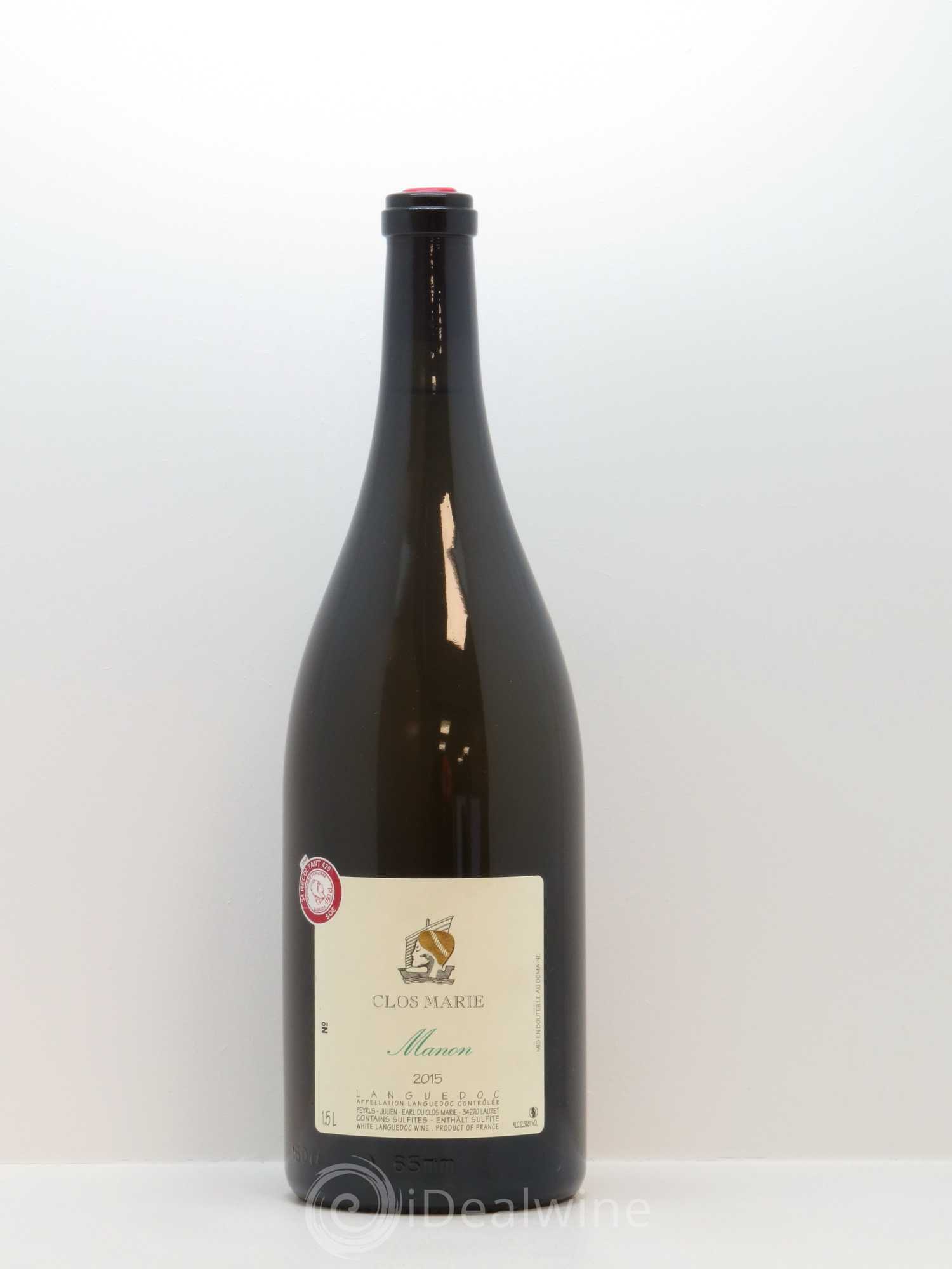 Languedoc Clos Marie Manon Christophe Peyrus et Françoise Julien 2015 - Lot de 1 magnum - 0