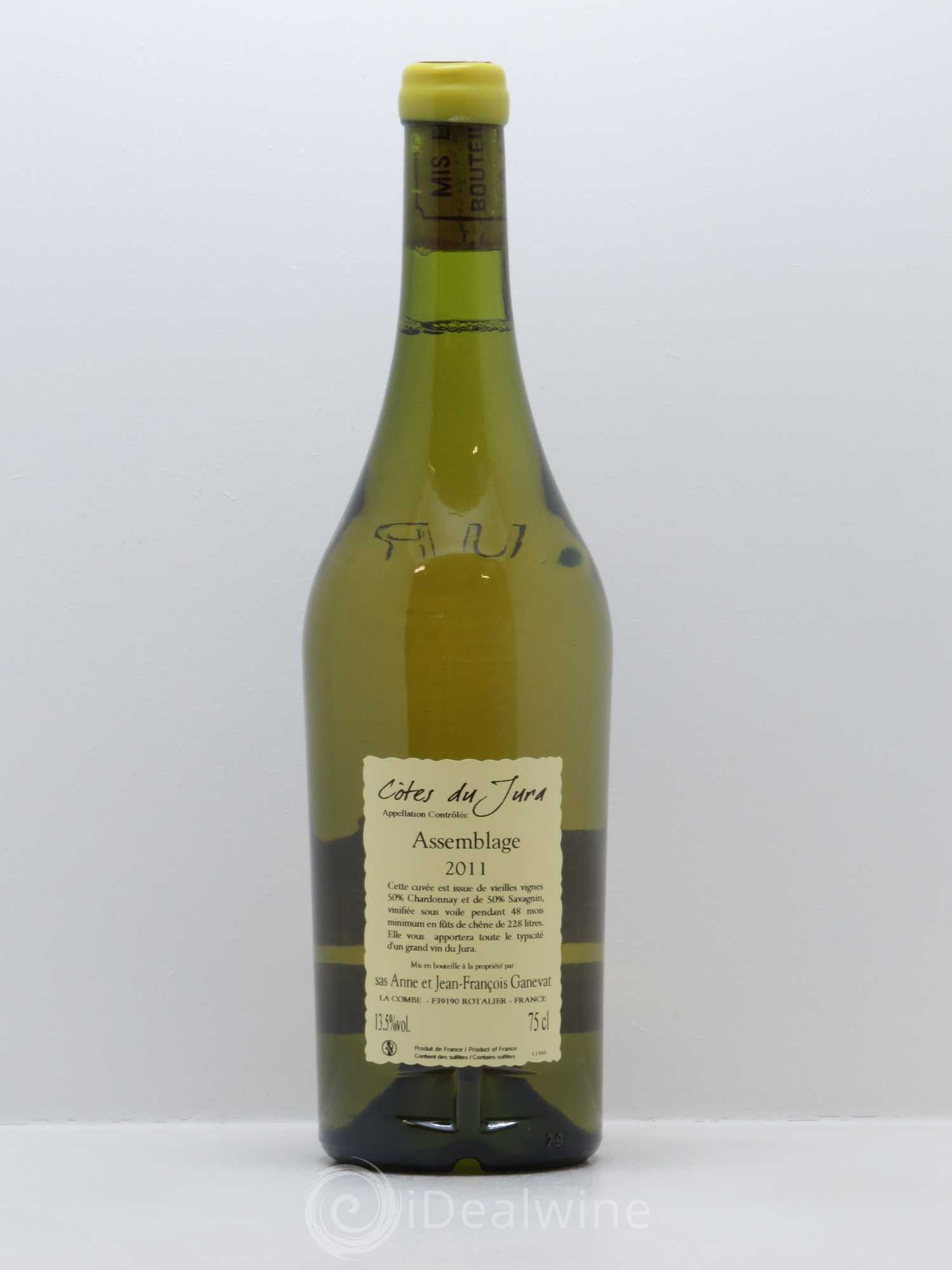 Côtes du Jura Cuvée de Garde Jean-François Ganevat (Domaine) 2011 - Lot de 1 bouteille - 1