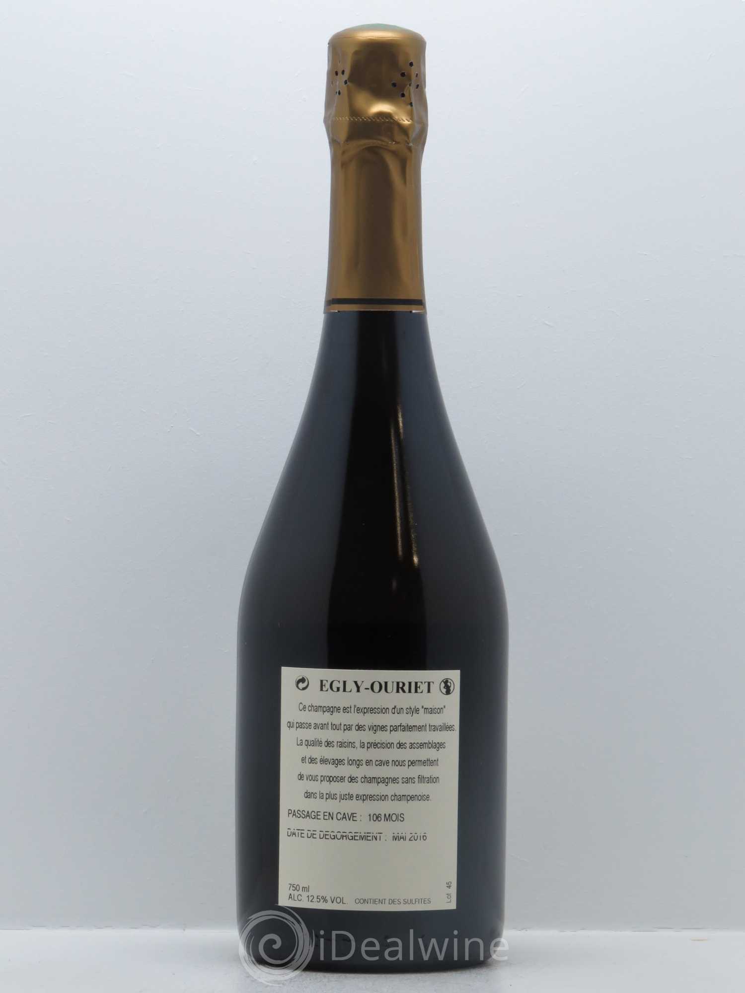 Ambonnay Vieilles Vignes Brut Millésimé Egly-Ouriet 2006 - Lot de 1 bouteille - 1