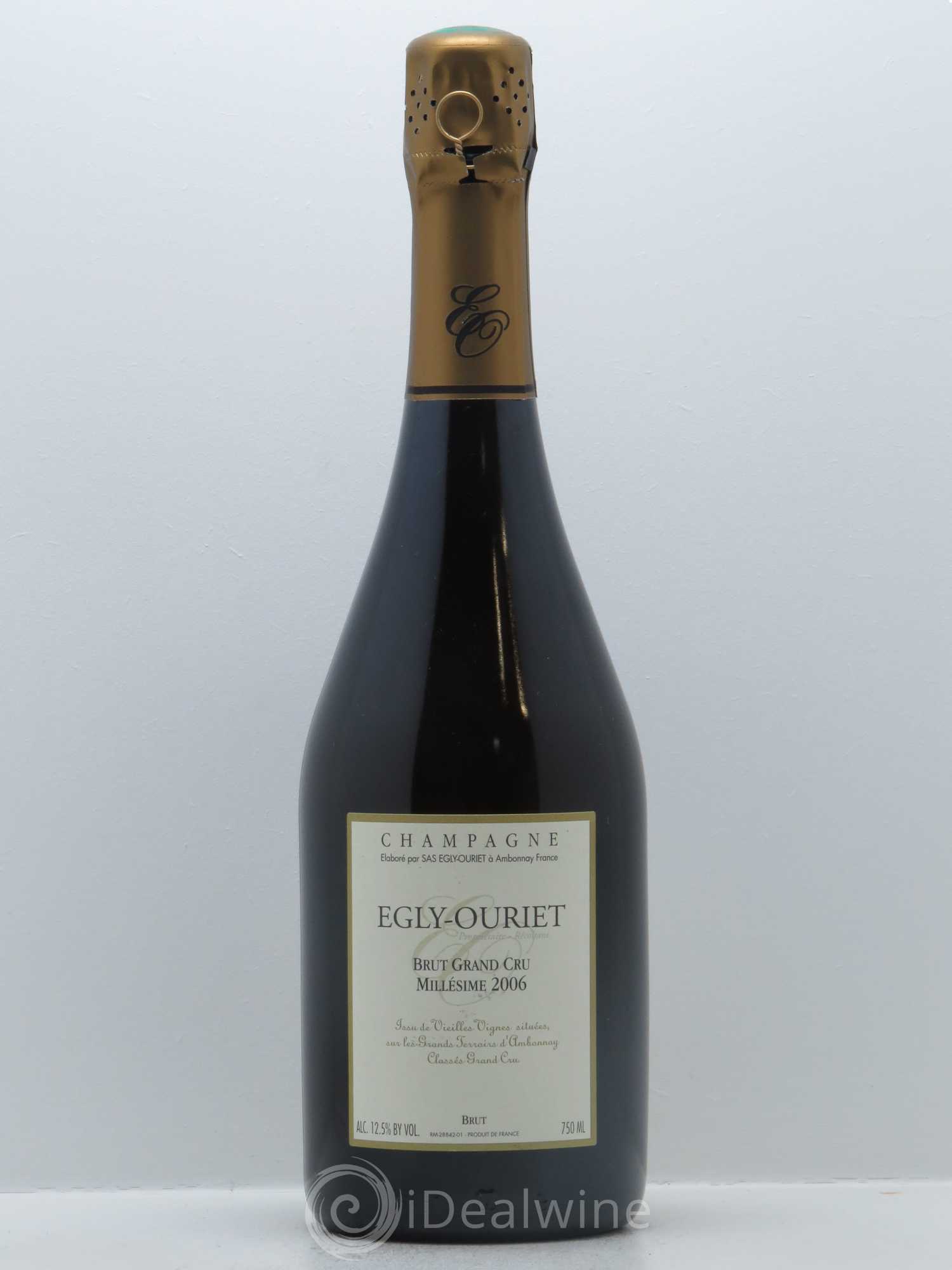 Ambonnay Vieilles Vignes Brut Millésimé Egly-Ouriet 2006 - Lot de 1 bouteille - 0
