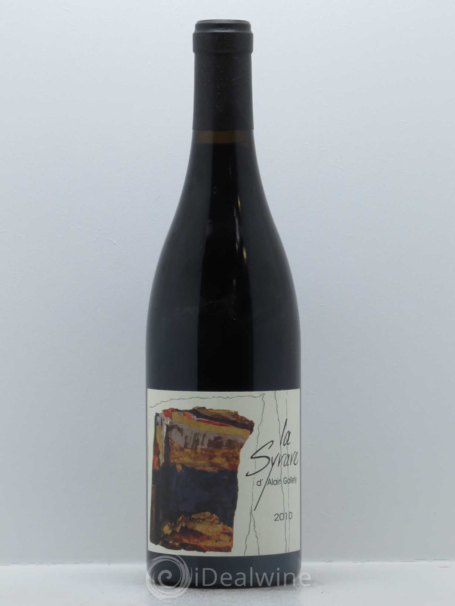 Côtes du Vivarais La Syrare Gallety (Domaine) 2010 - Lot de 1 bouteille - 0