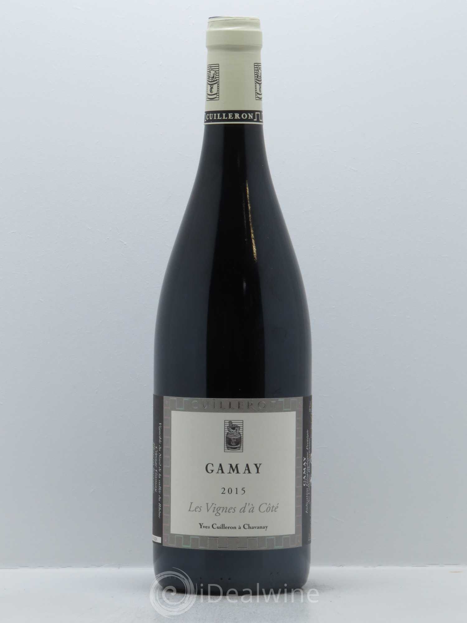 Collines Rhodaniennes Gamay les Vignes d'à Côté Yves Cuilleron (Domaine) 2015 - Lot de 1 bouteille - 0