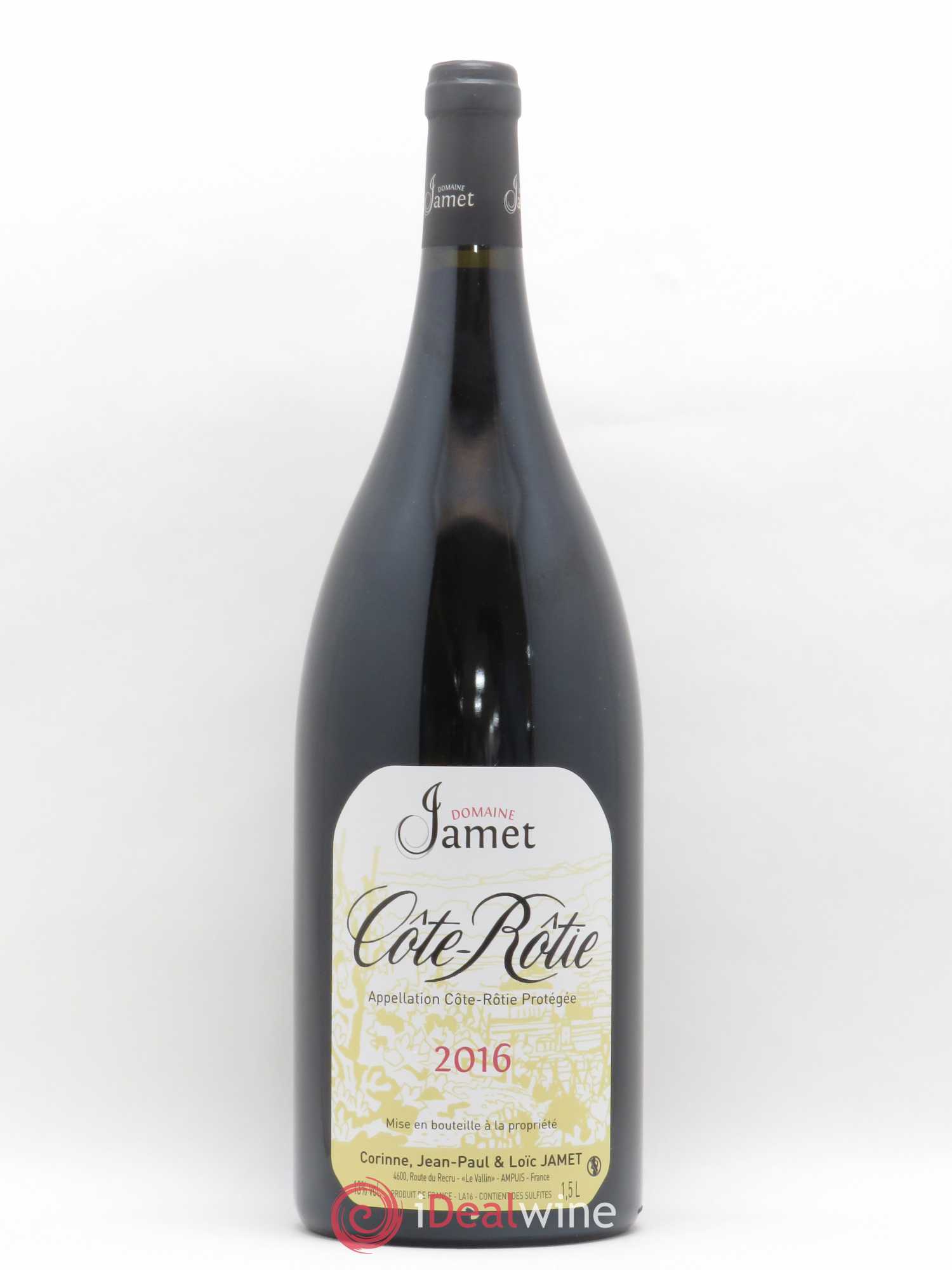 Côte-Rôtie Jamet (Domaine) 2016 - Lot de 1 magnum - 0