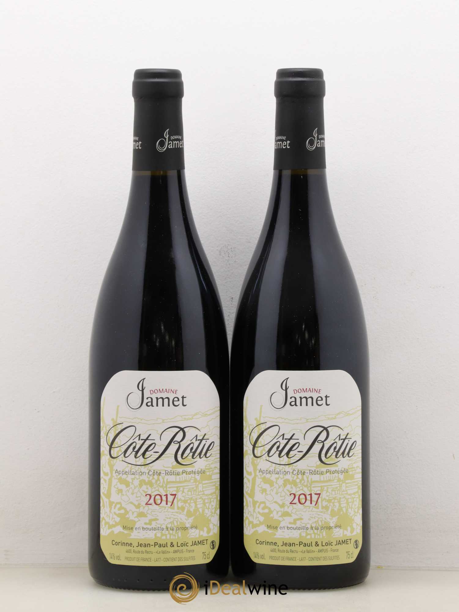 Côte-Rôtie Jamet (Domaine) 2017 - Lot de 2 bouteilles - 0