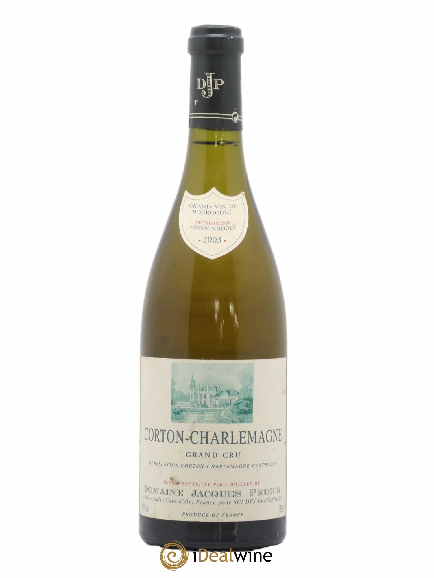 Corton-Charlemagne Grand Cru Jacques Prieur (Domaine) 2003 - Lot de 1 bouteille - 0