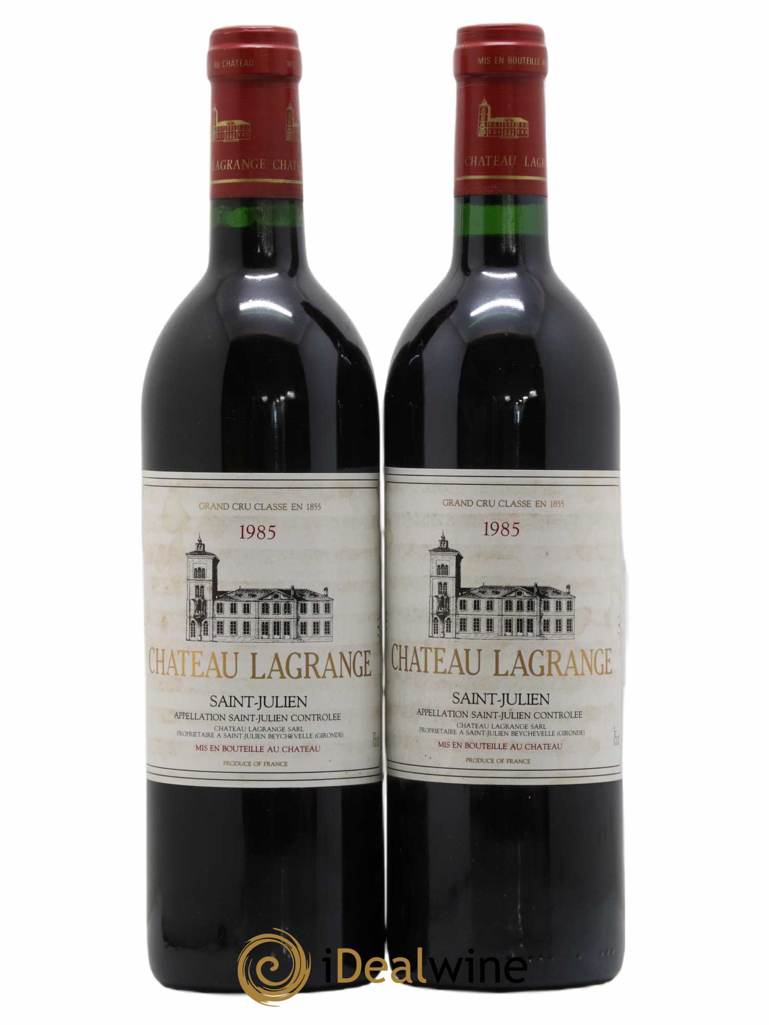 Château Lagrange 3ème Grand Cru Classé 1985 - Lot de 2 bouteilles - 0