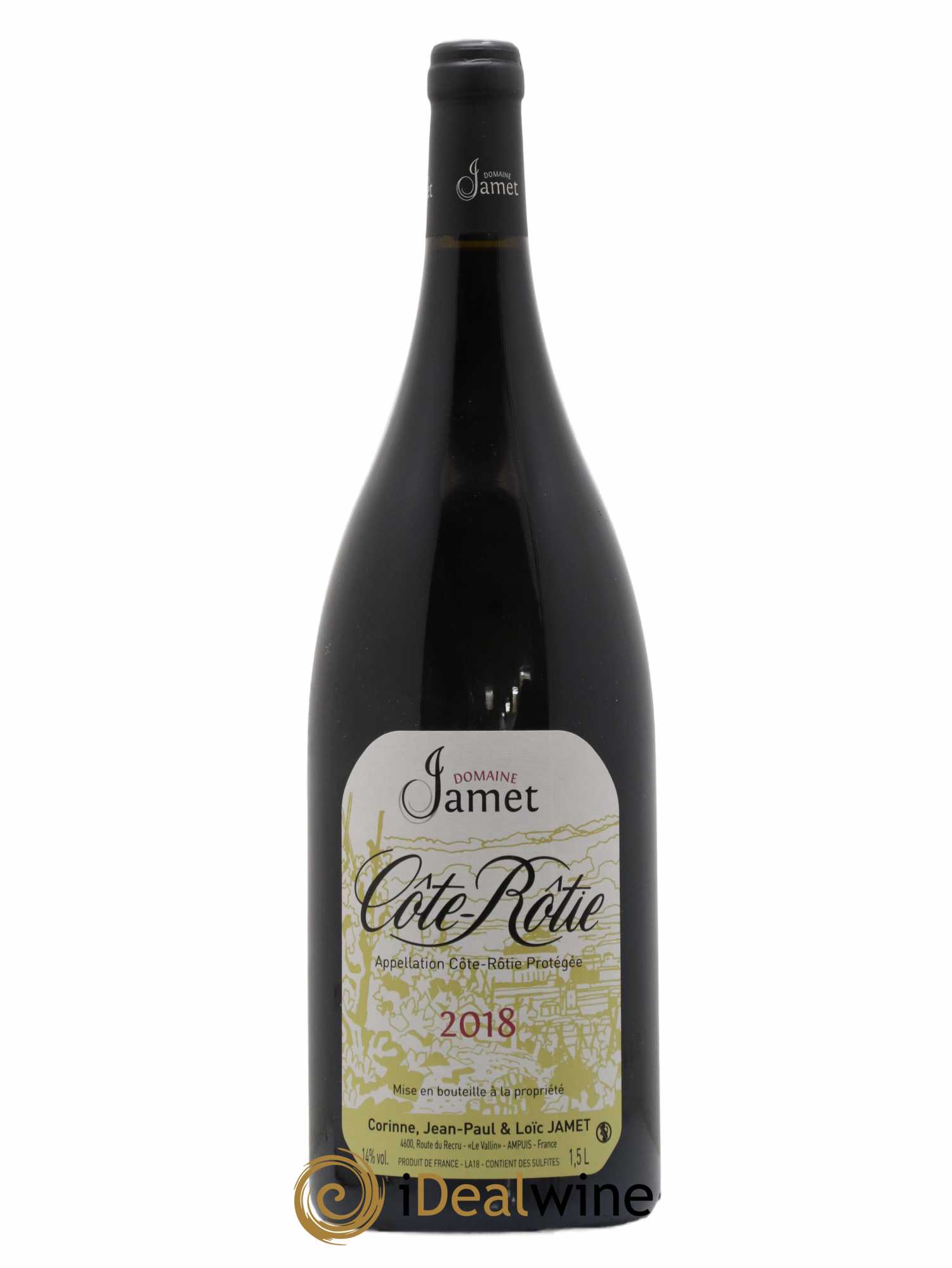 Côte-Rôtie Jamet (Domaine) 2018 - Lot de 1 magnum - 0