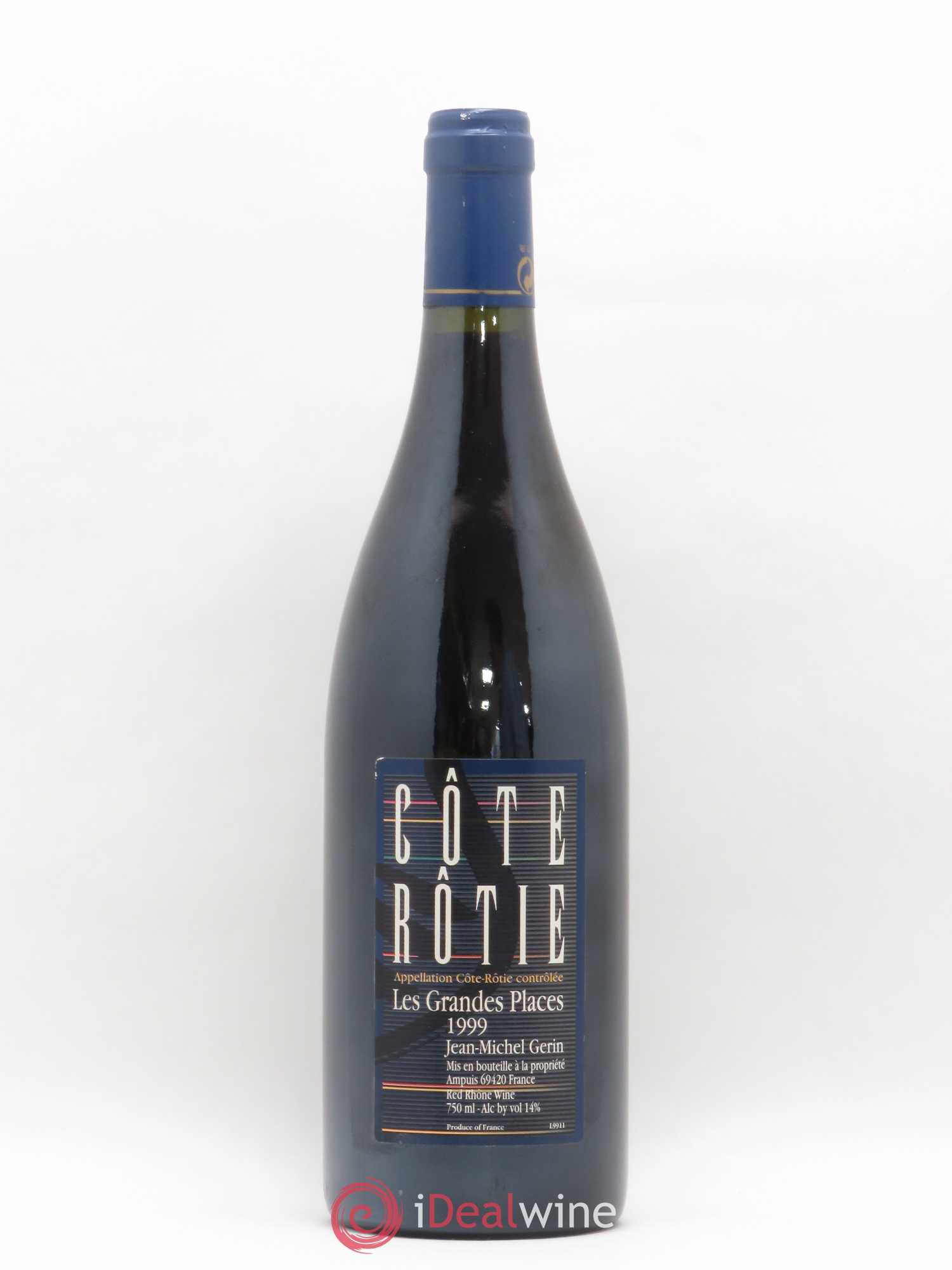 Côte-Rôtie Les Grandes Places Jean-Michel Gerin 1999 - Lot de 1 bouteille - 0