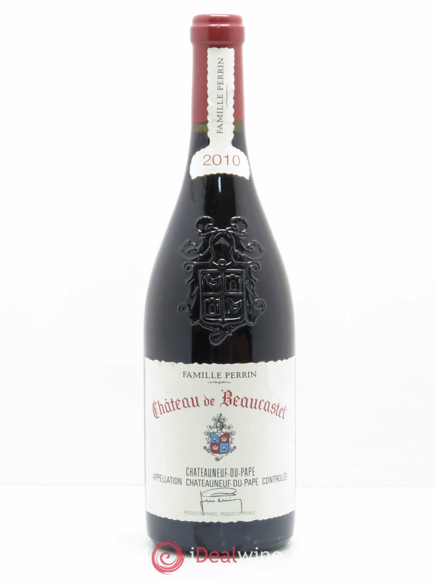Châteauneuf-du-Pape Château de Beaucastel Famille Perrin 2010 - Lot de 1 bouteille - 0
