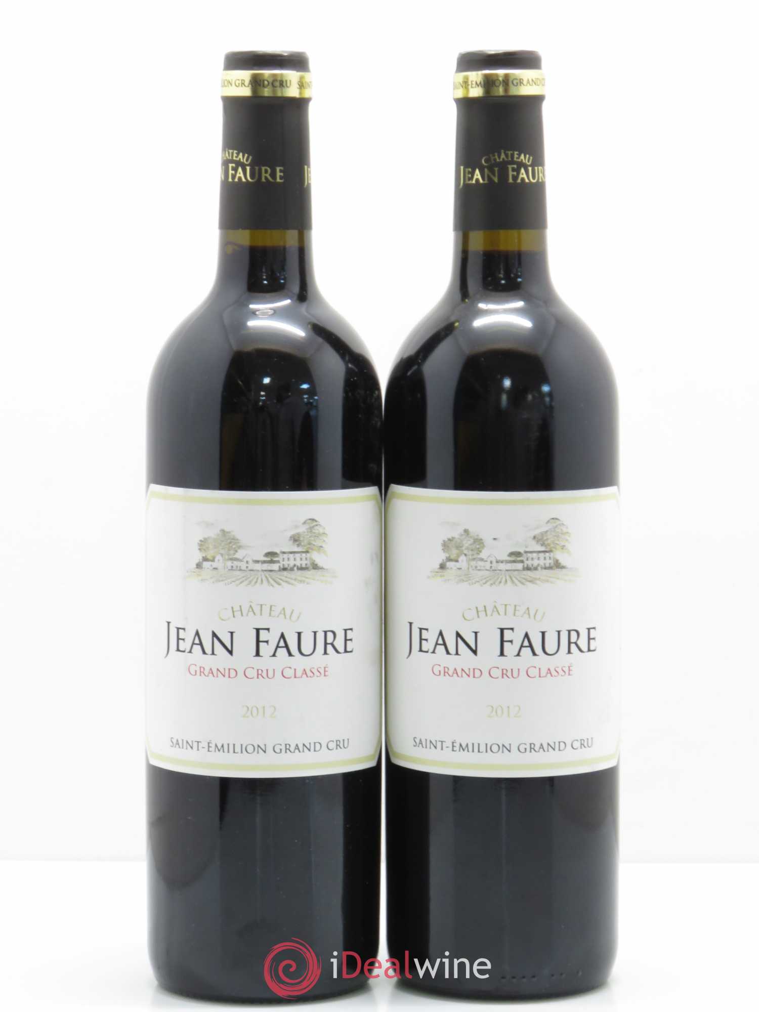 Château Jean Faure Grand Cru Classé 2012 - Lot de 2 bouteilles - 0