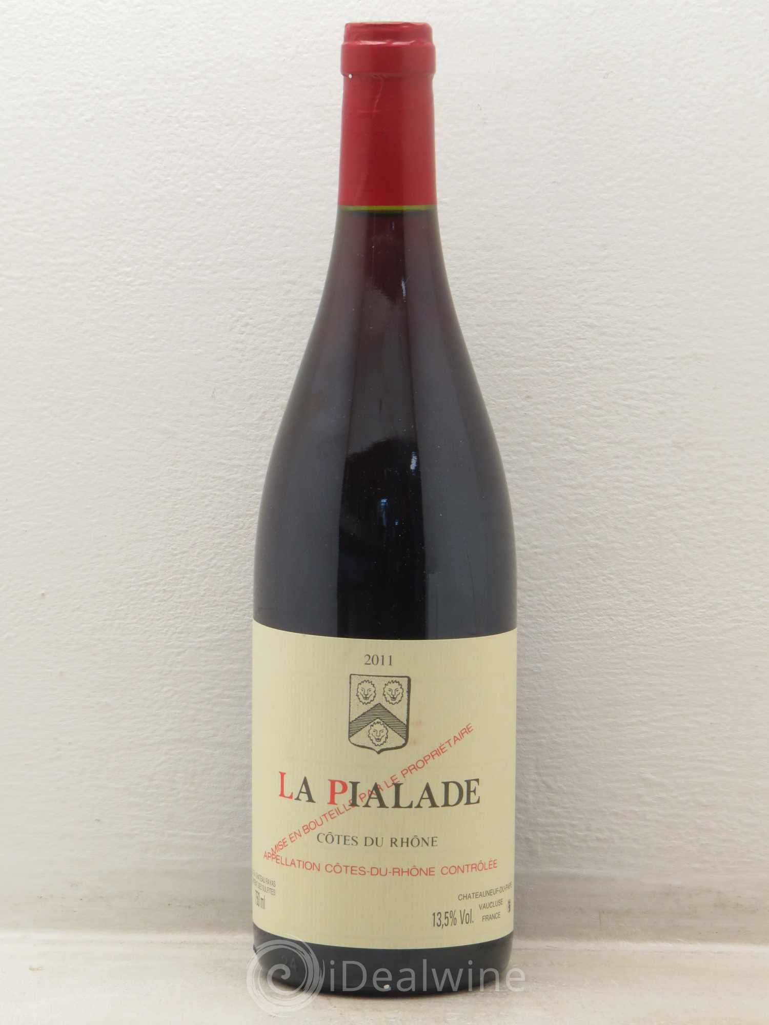 Côtes-du-Rhône La Pialade Emmanuel Reynaud 2011 - Lot de 1 bouteille - 0