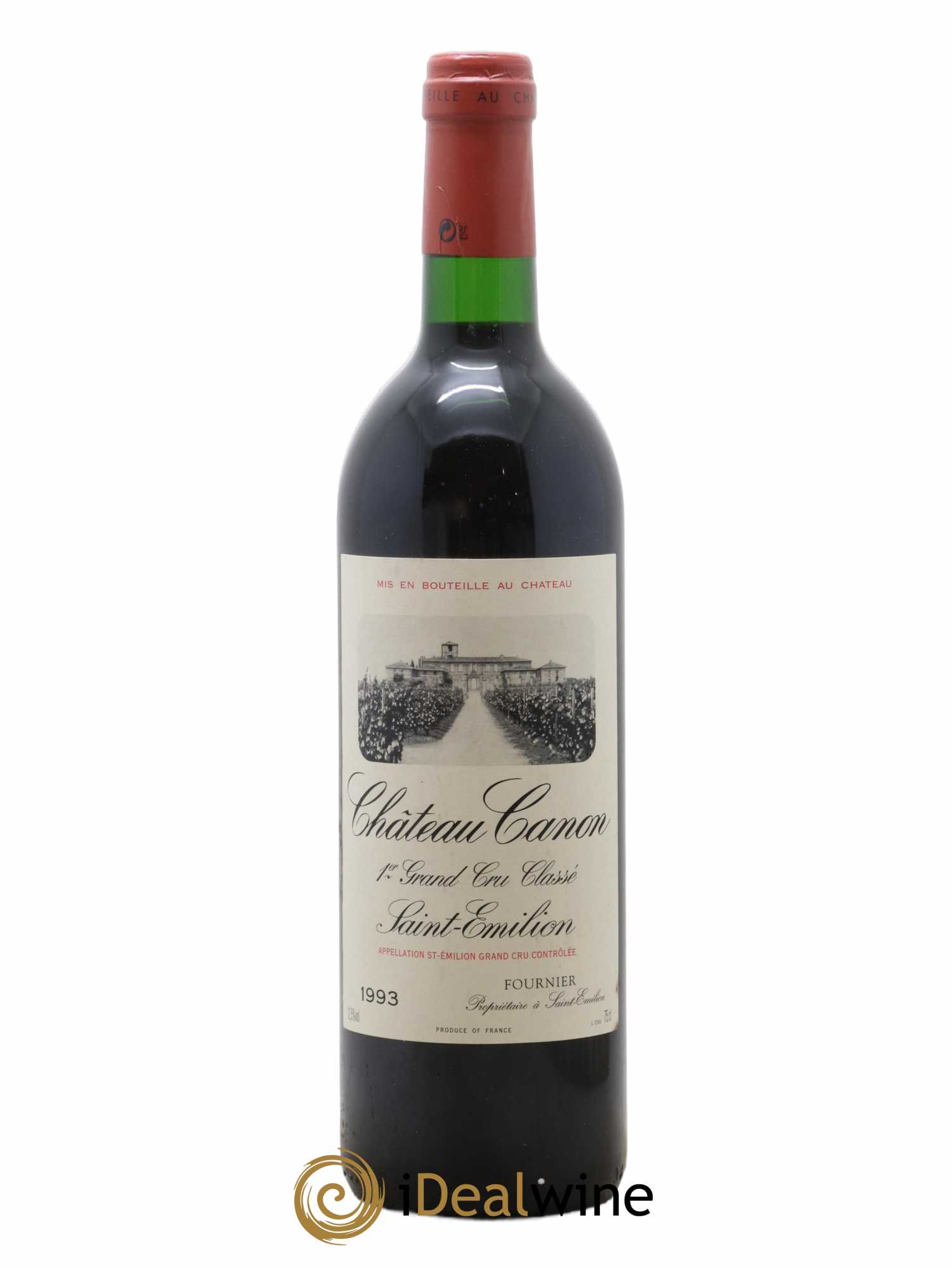 Château Canon 1er Grand Cru Classé B 1993 - Lot de 1 bouteille - 0