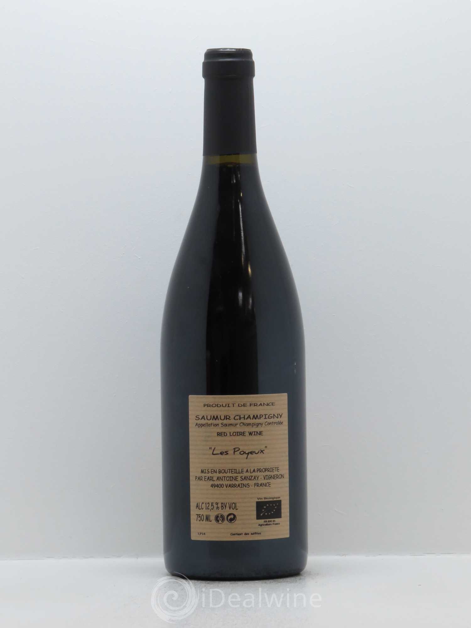 Saumur-Champigny Les Poyeux Antoine Sanzay 2014 - Lot de 1 bouteille - 1