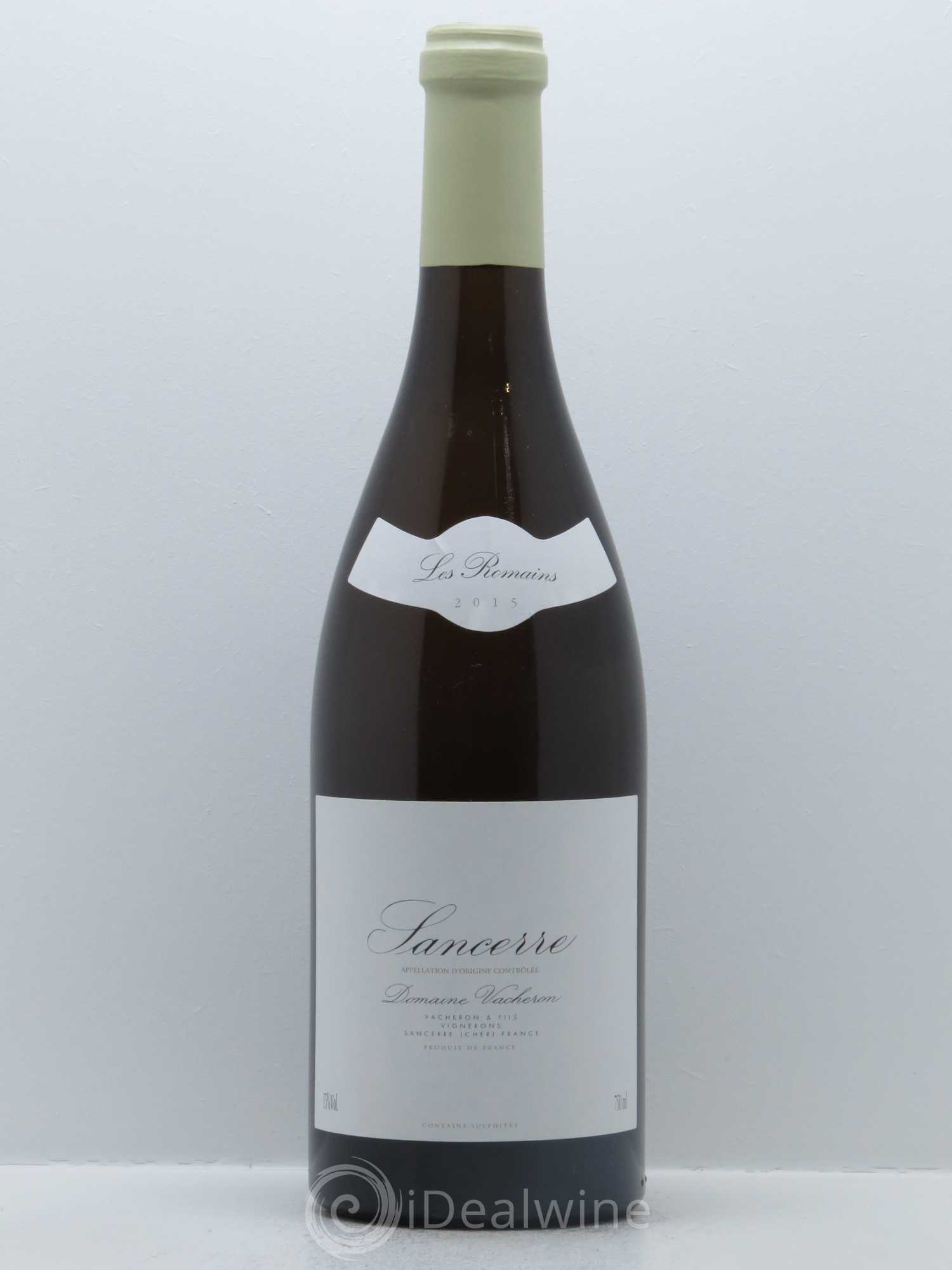 Sancerre Les Romains Domaine Vacheron et Fils 2015 - Lot de 1 bouteille - 0