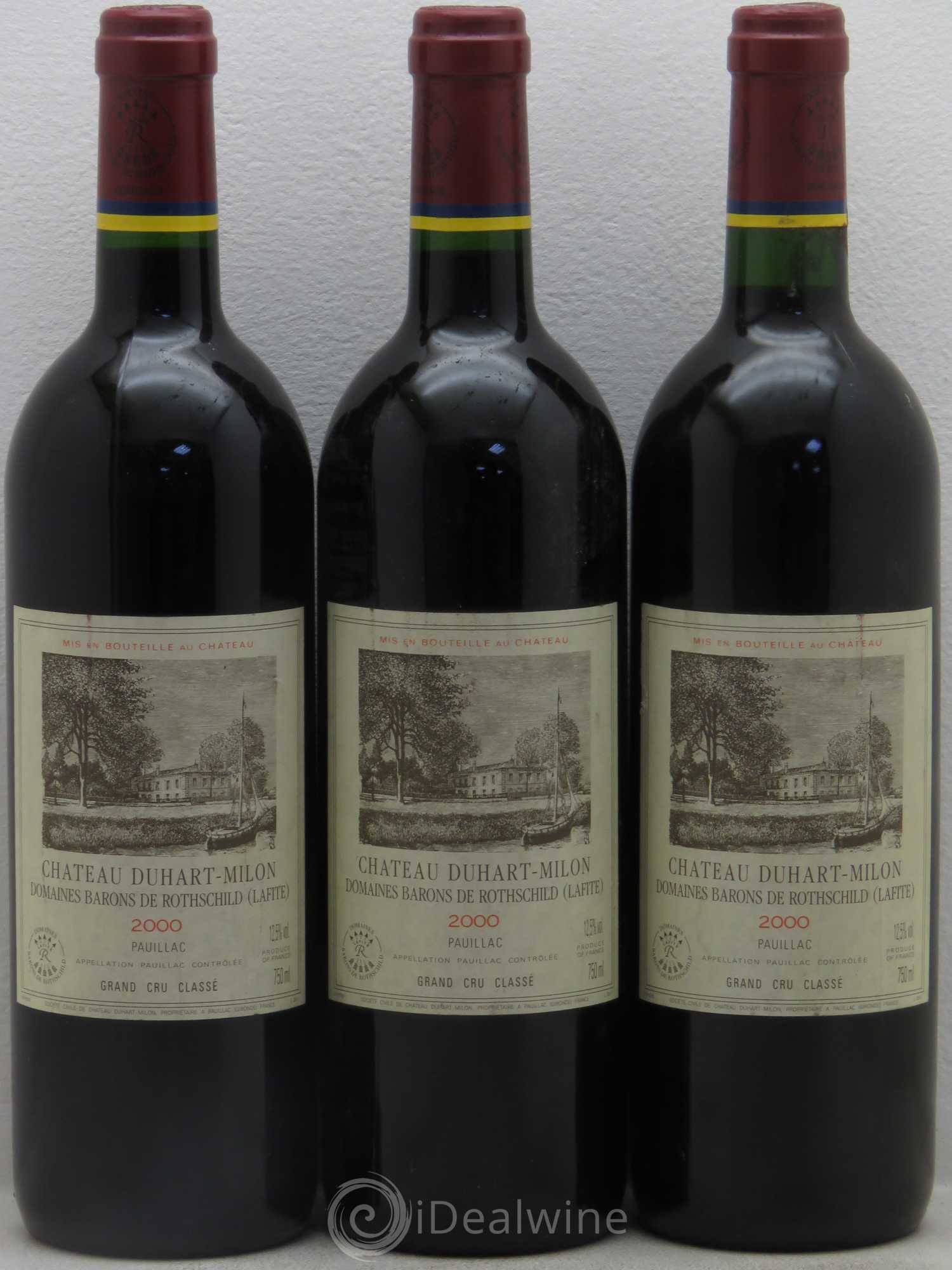 Château Duhart-Milon 4ème Grand Cru Classé 2000 - Lot de 6 bouteilles - 2