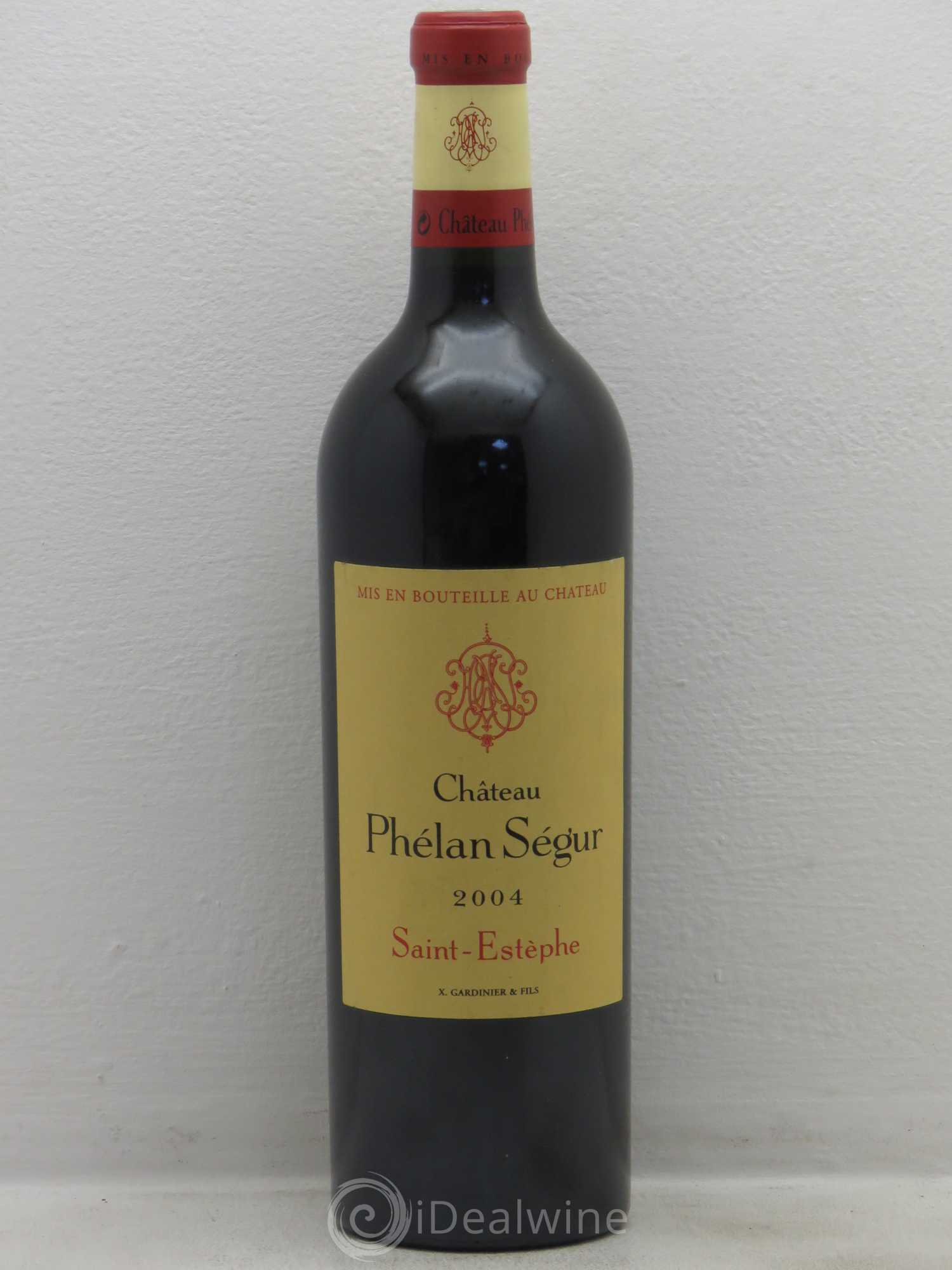 Château Phélan Ségur 2004 - Posten von 1 Flasche - 0