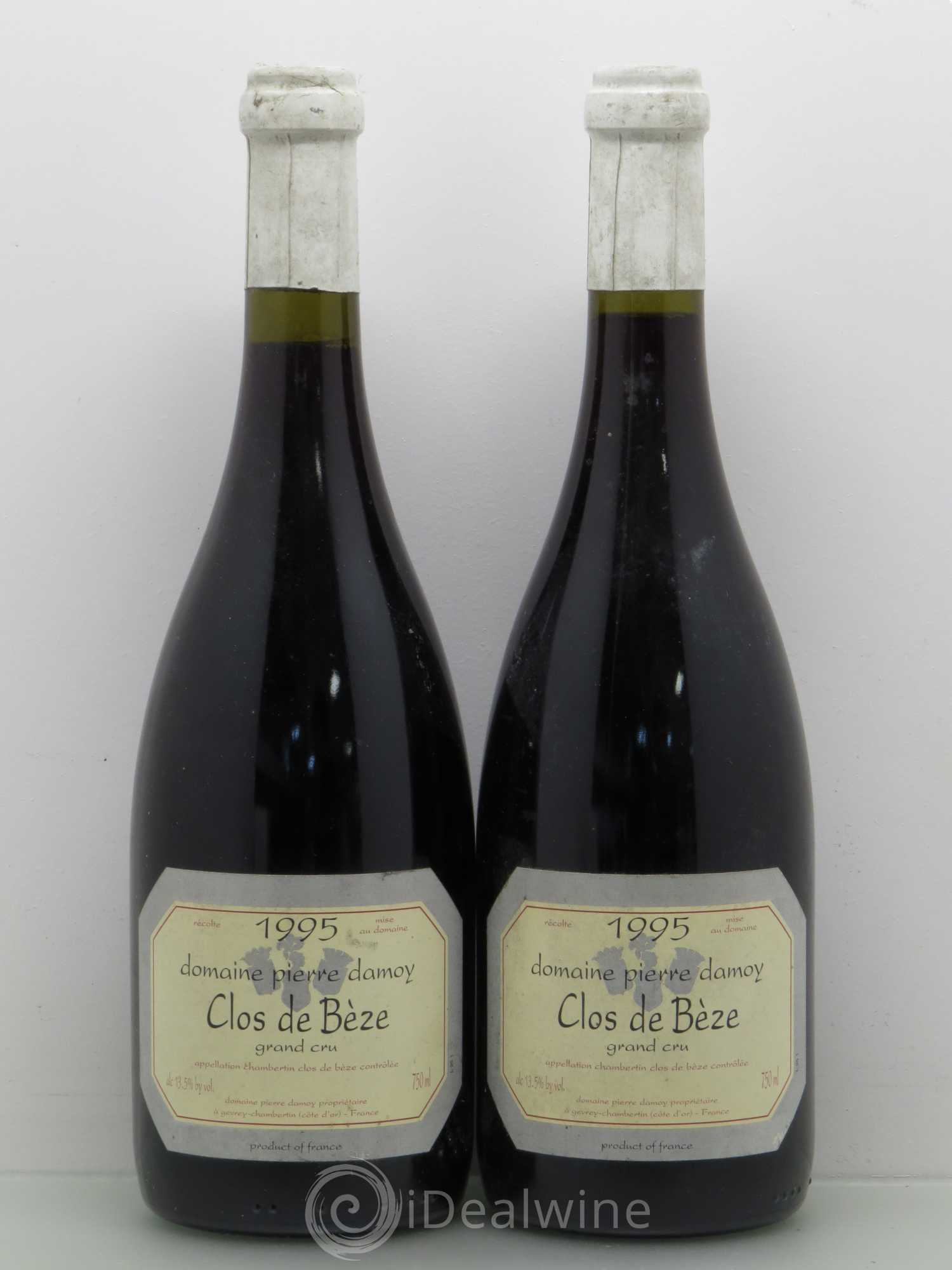 Chambertin Clos de Bèze Grand Cru Pierre Damoy 1995 - Lot de 2 bouteilles - 0