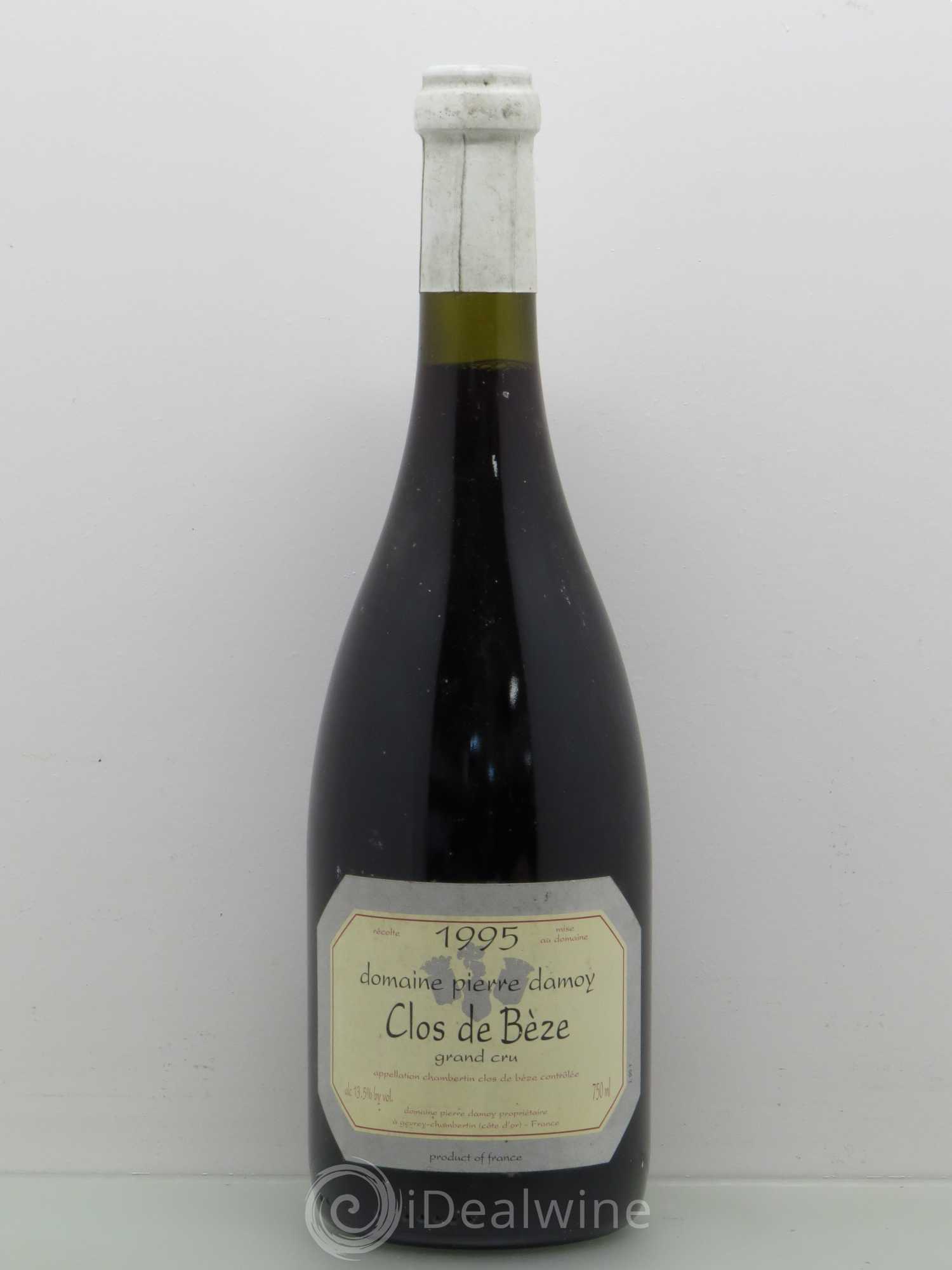 Chambertin Clos de Bèze Grand Cru Pierre Damoy 1995 - Lot de 1 bouteille - 0