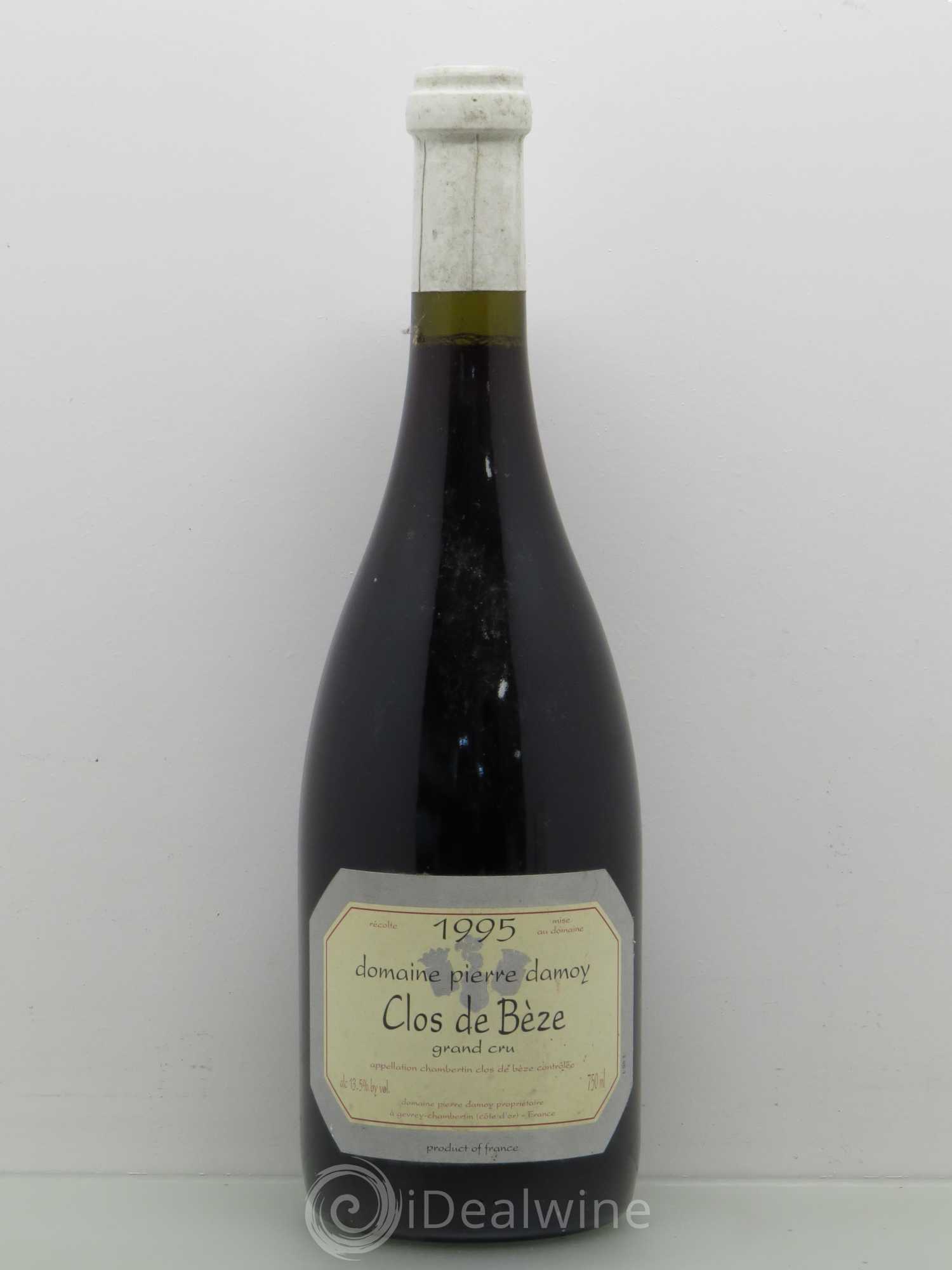 Chambertin Clos de Bèze Grand Cru Pierre Damoy 1995 - Lot de 1 bouteille - 0